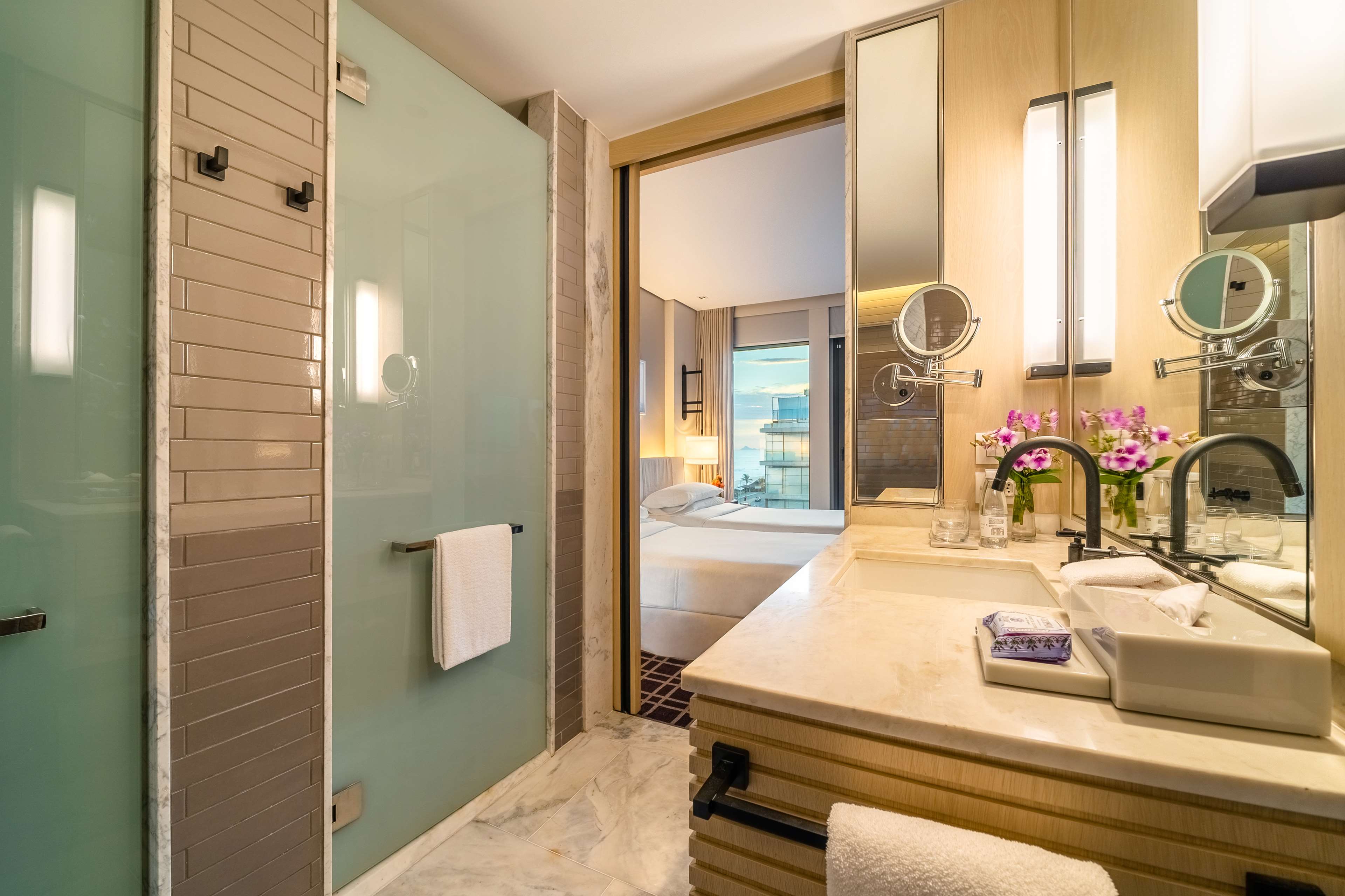 Grand Hyatt Rio De Janeiro Room Type - 2 TWIN BEDS WITH OCEAN VIEW