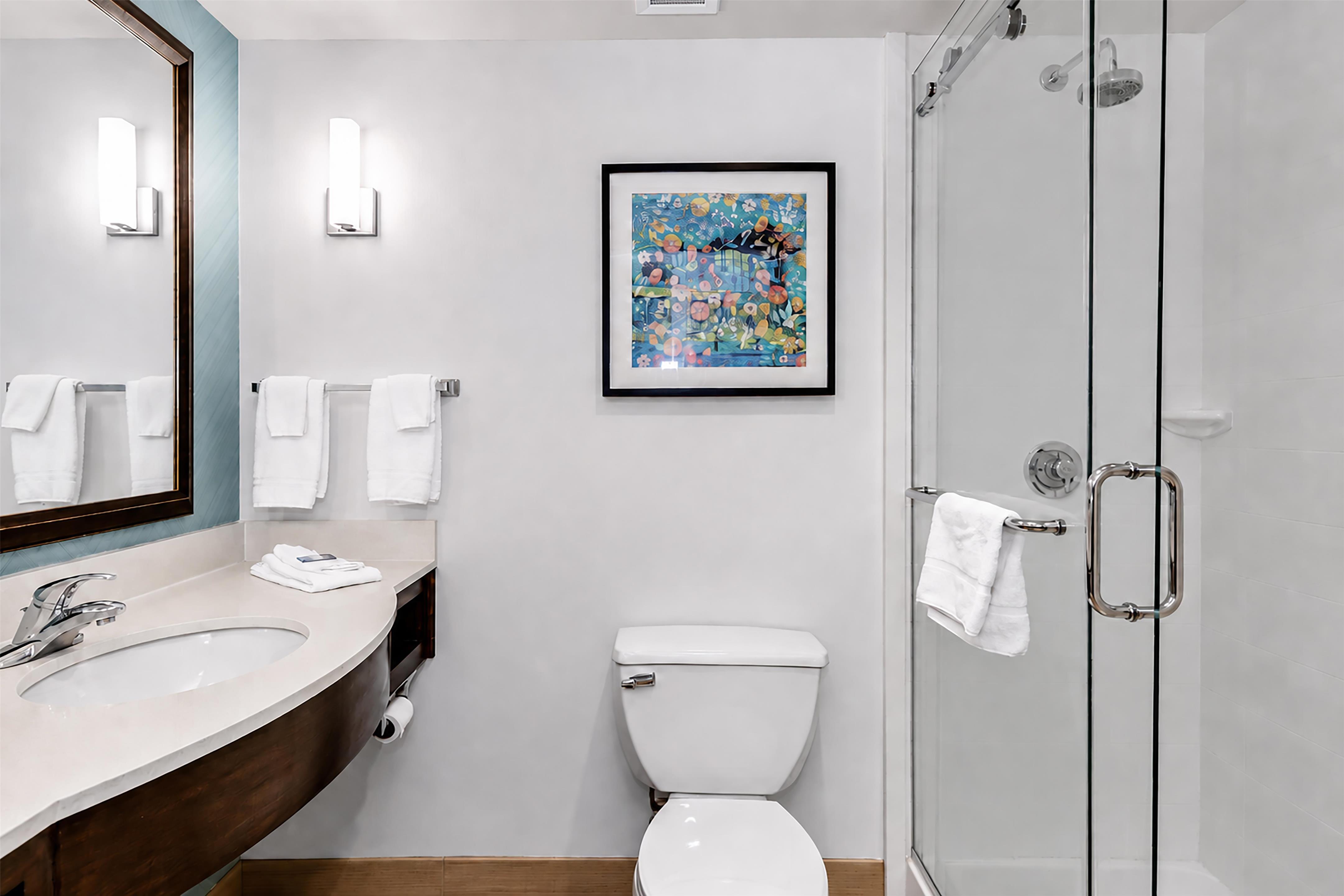 Guest room bath