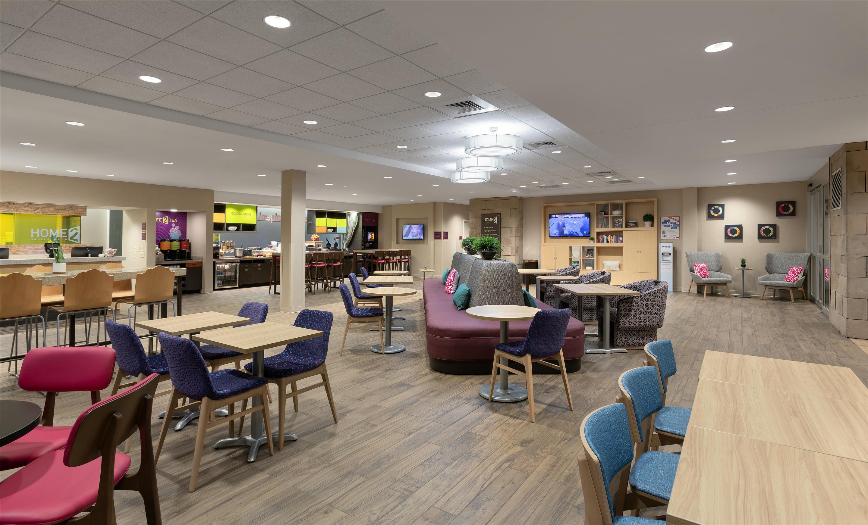 Lobby | Home2 Suites by Hilton Greenville Airport