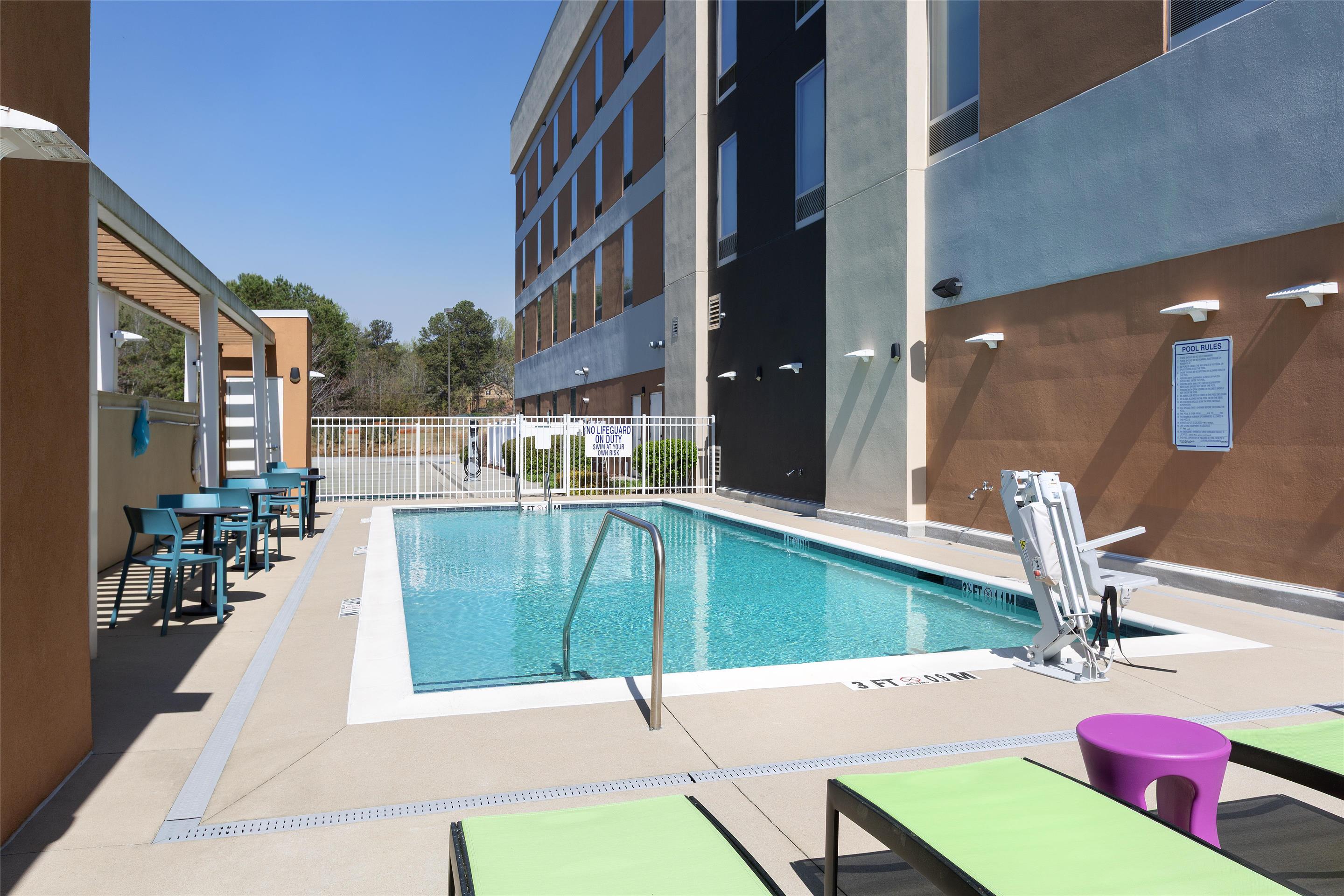Pool | Home2 Suites by Hilton Greenville Airport