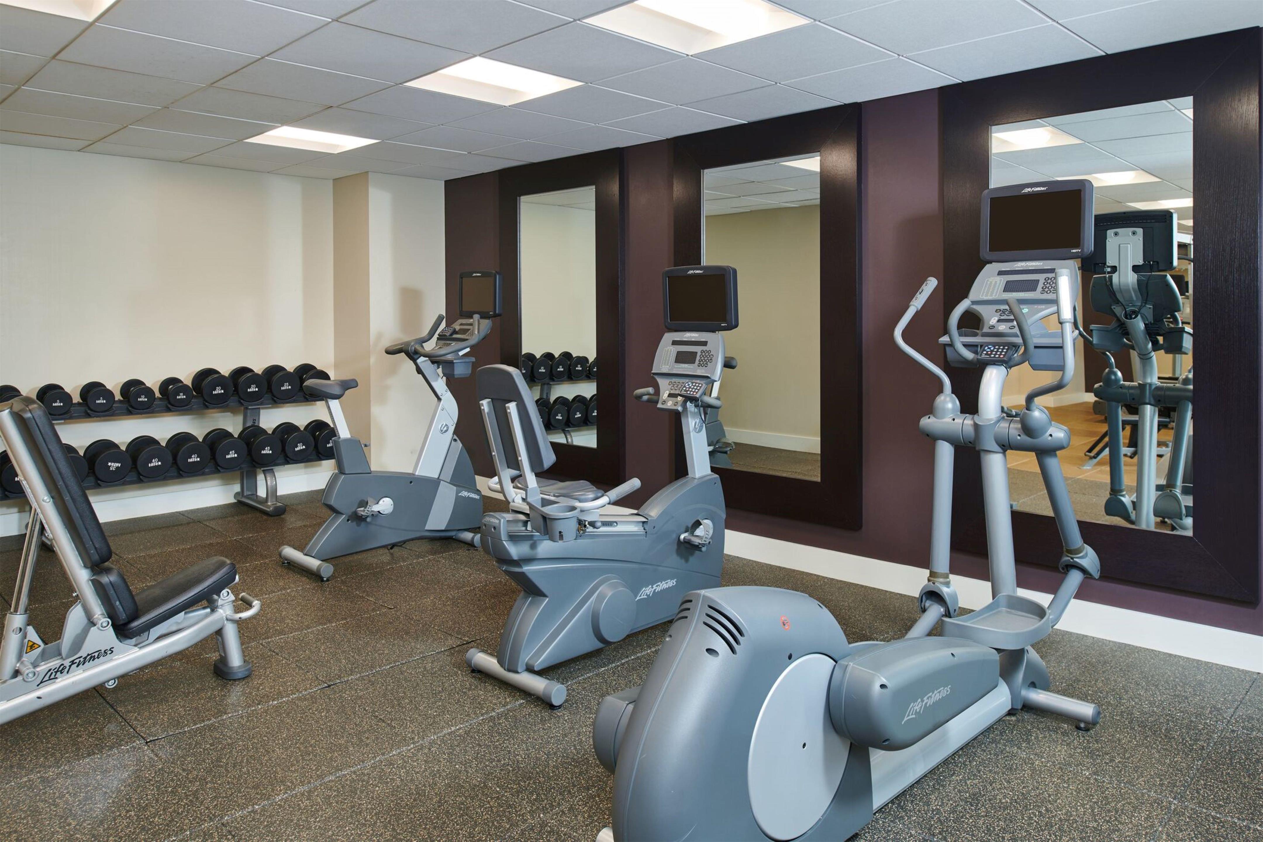Health club fitness center gym