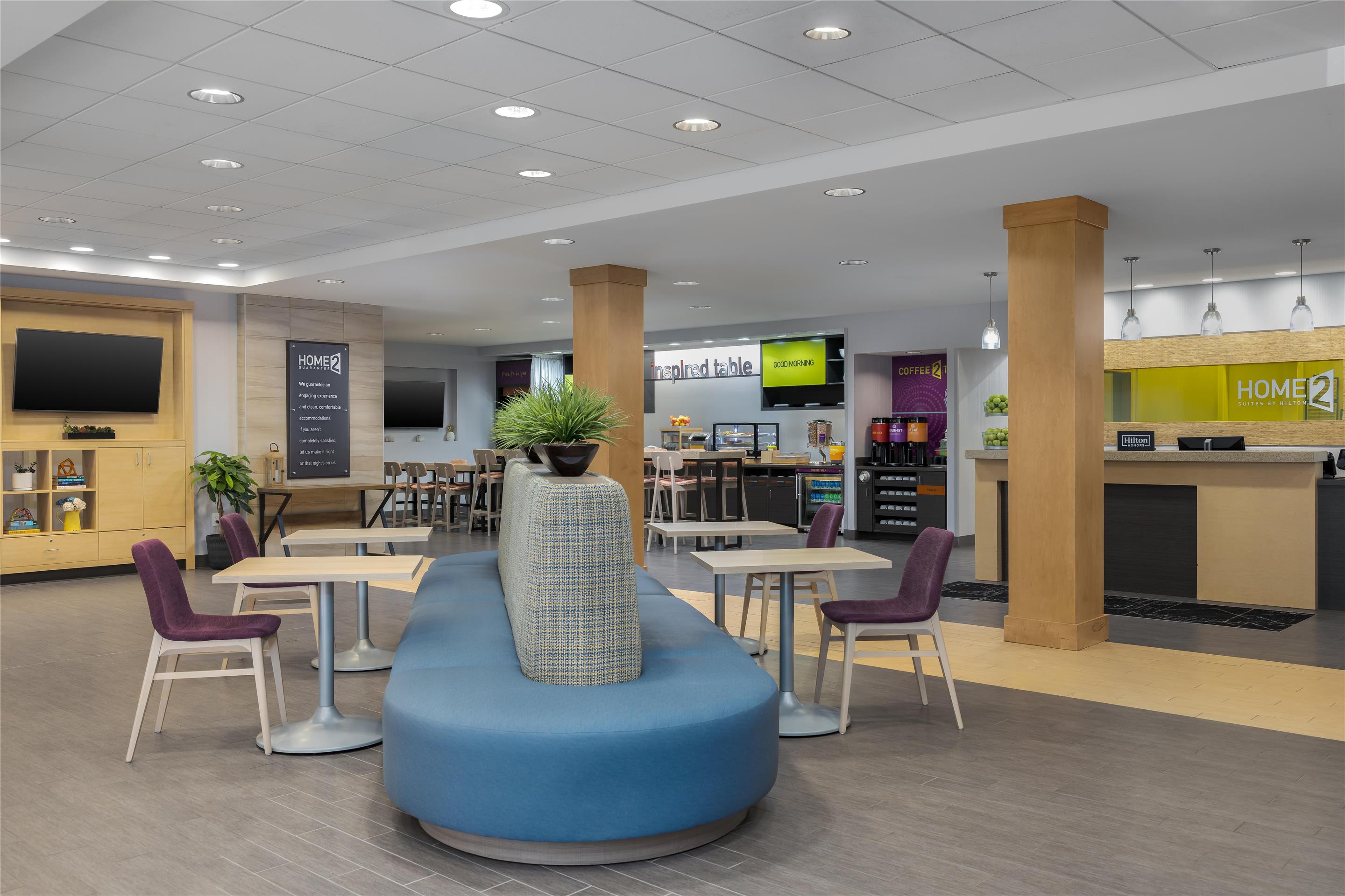 Lobby | Home2 Suites by Hilton Idaho Falls