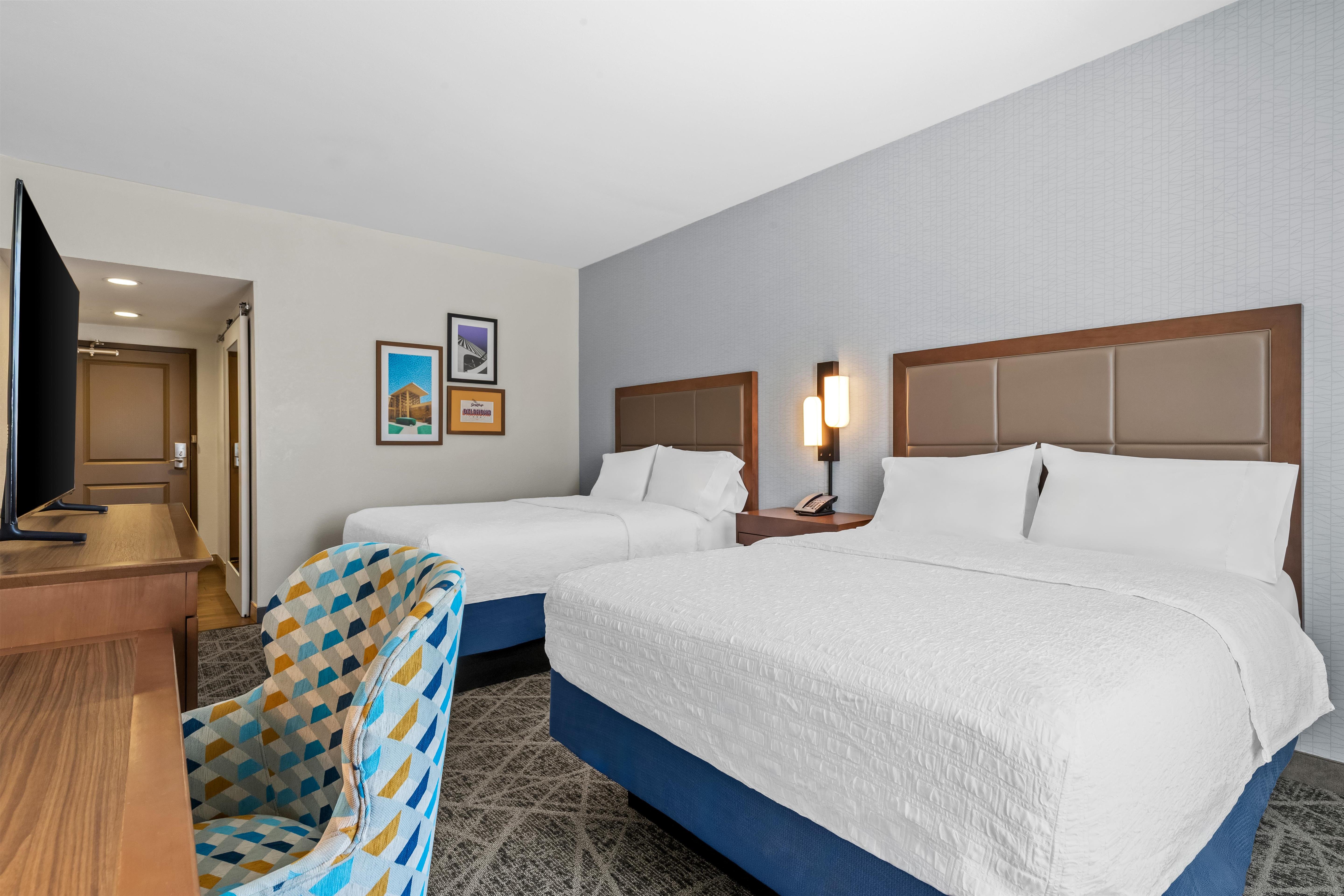Hampton Inn & Suites by Hilton Claremore Room Type - 2 QNS HEARING ACC NOSMOK