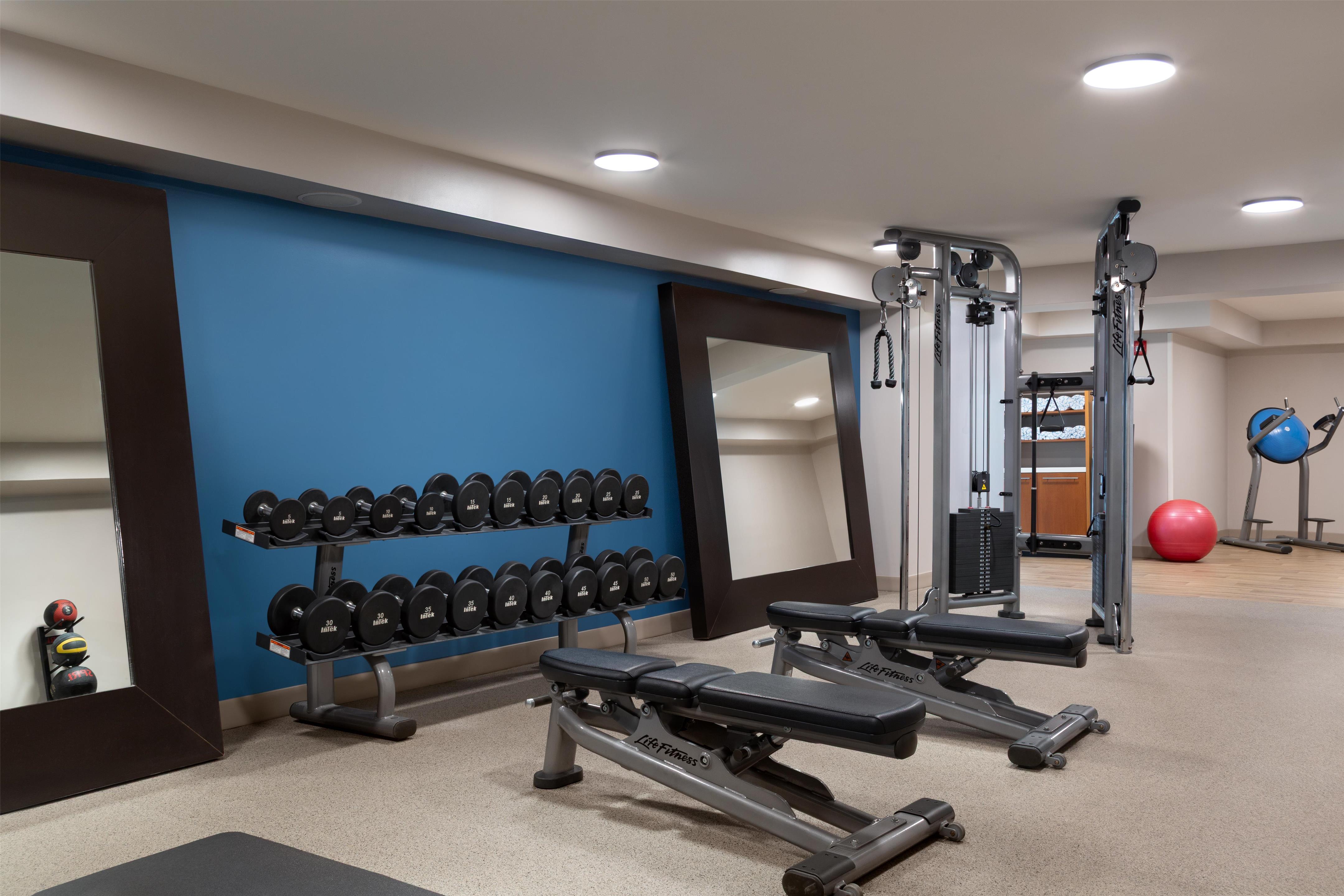 Health club fitness center gym | DoubleTree by Hilton Hotel Austin Northwest Arboretum