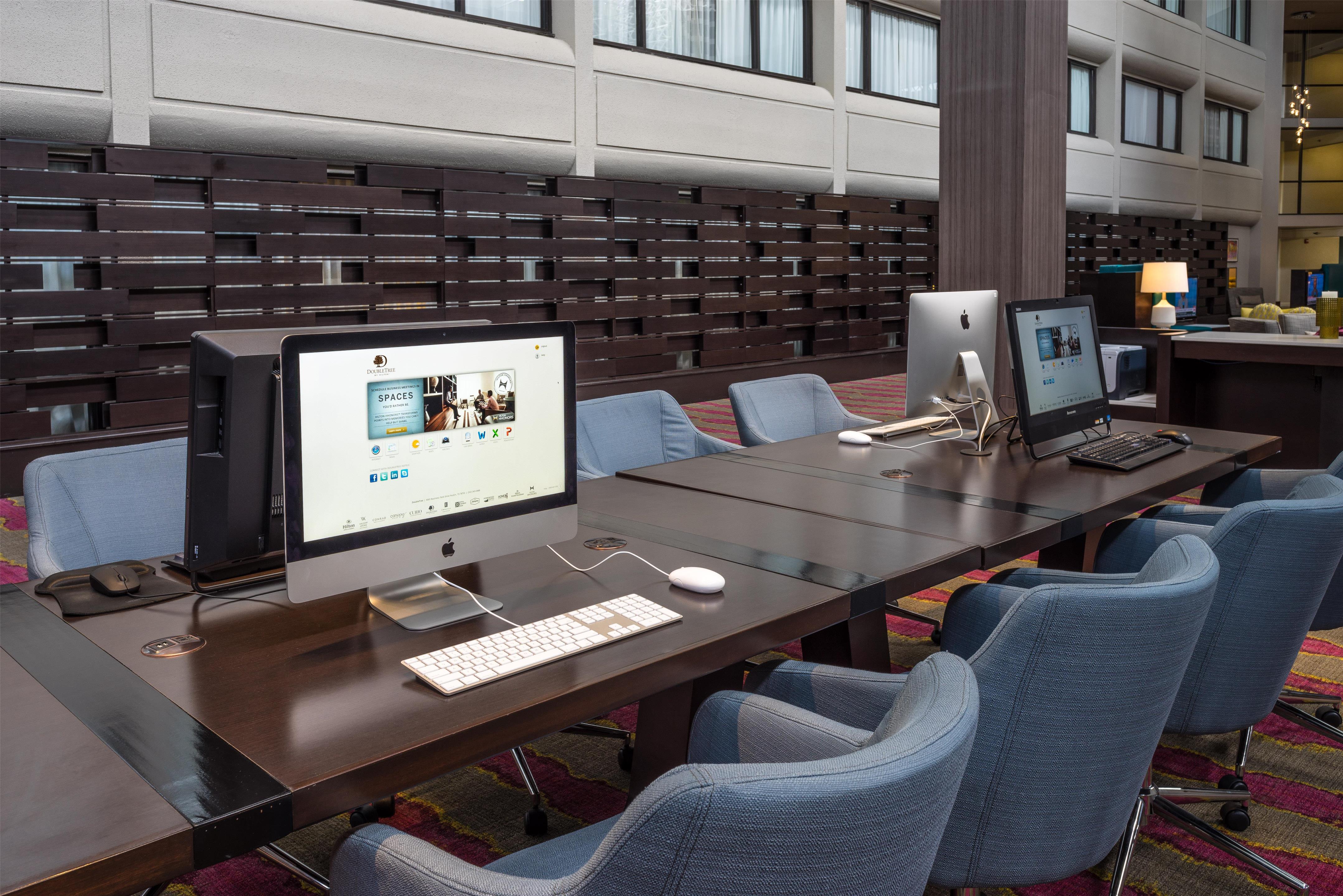 Business Center | DoubleTree by Hilton Hotel Austin Northwest Arboretum