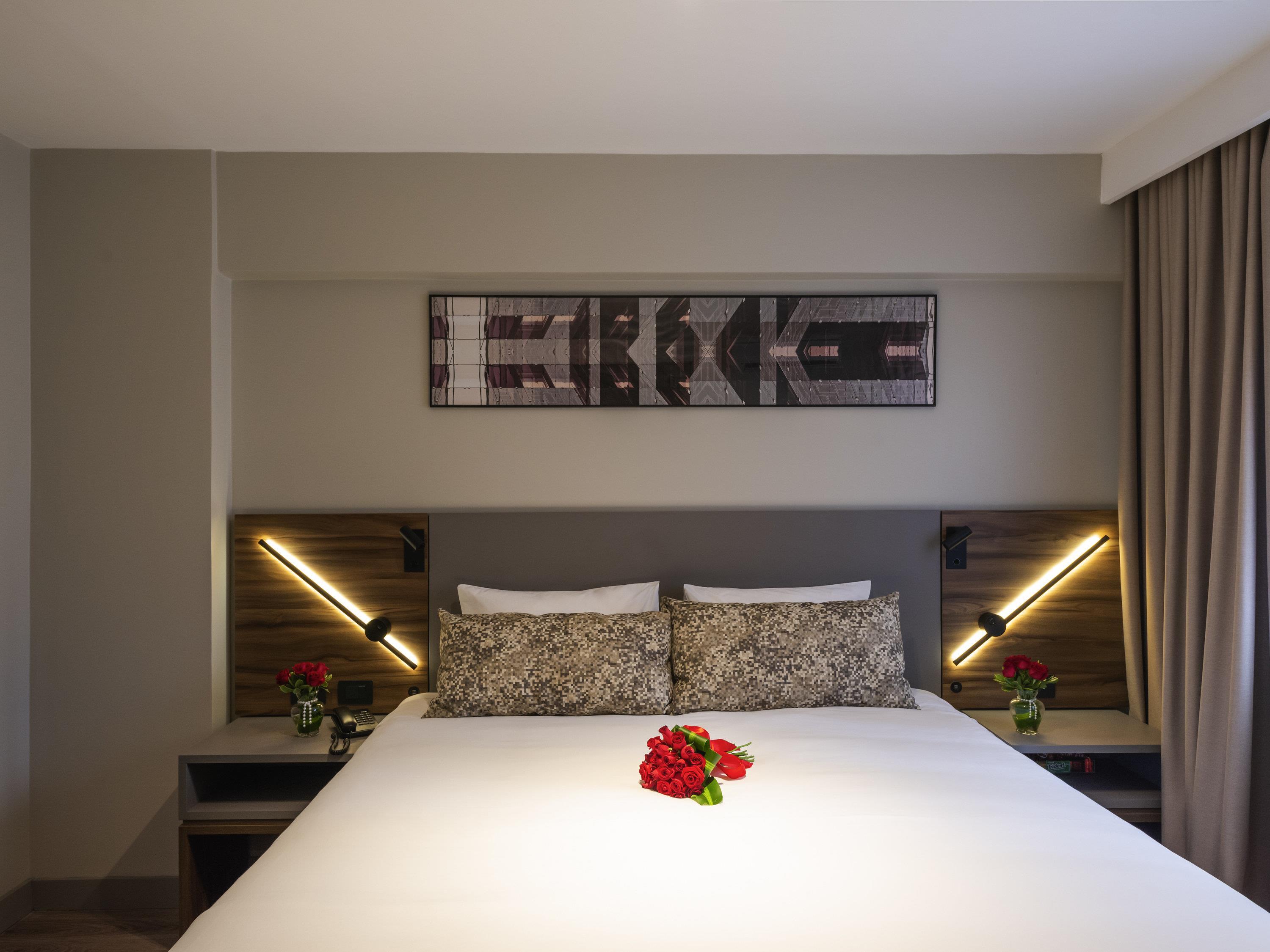 Mercure Curitiba Batel Hotel Room Type - Executive Apartment with 1 king-size bed and equipped kitchen