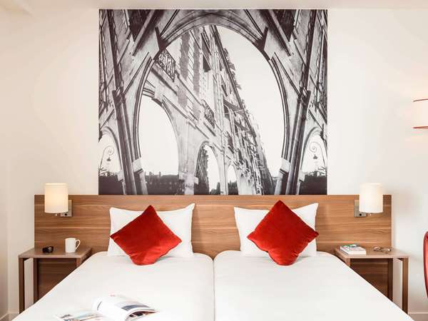 Studio for 2 people with twin beds