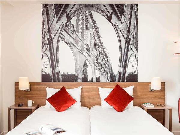 Studio for 2 people with twin beds
