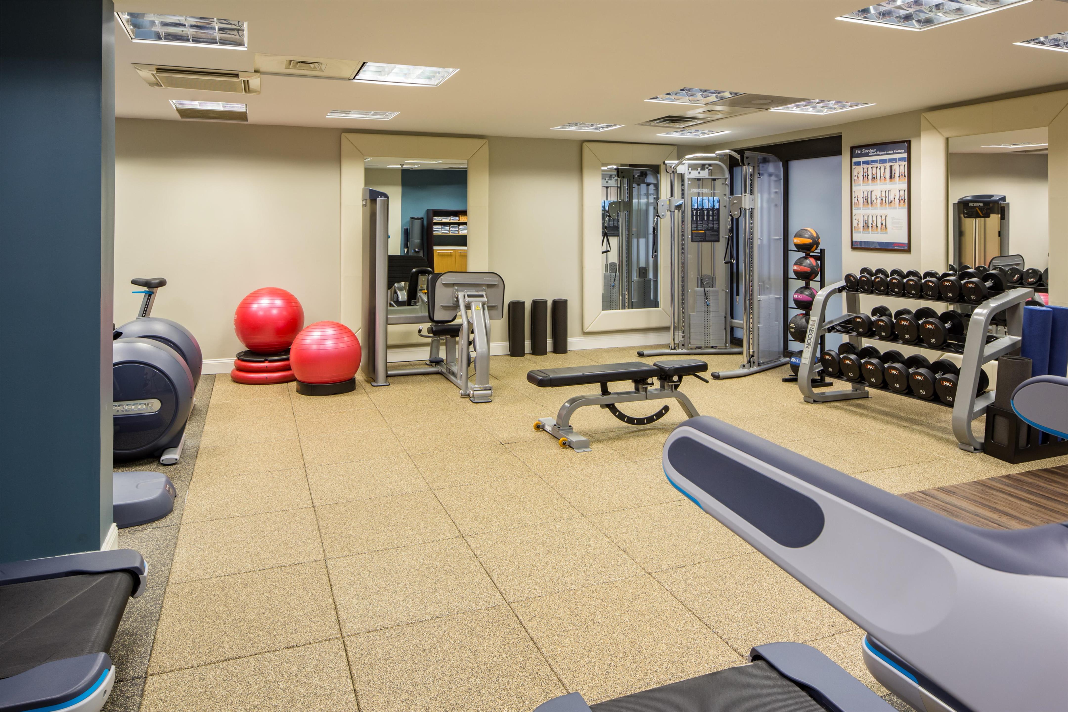 Health club fitness center gym | DoubleTree by Hilton Hotel Laurel