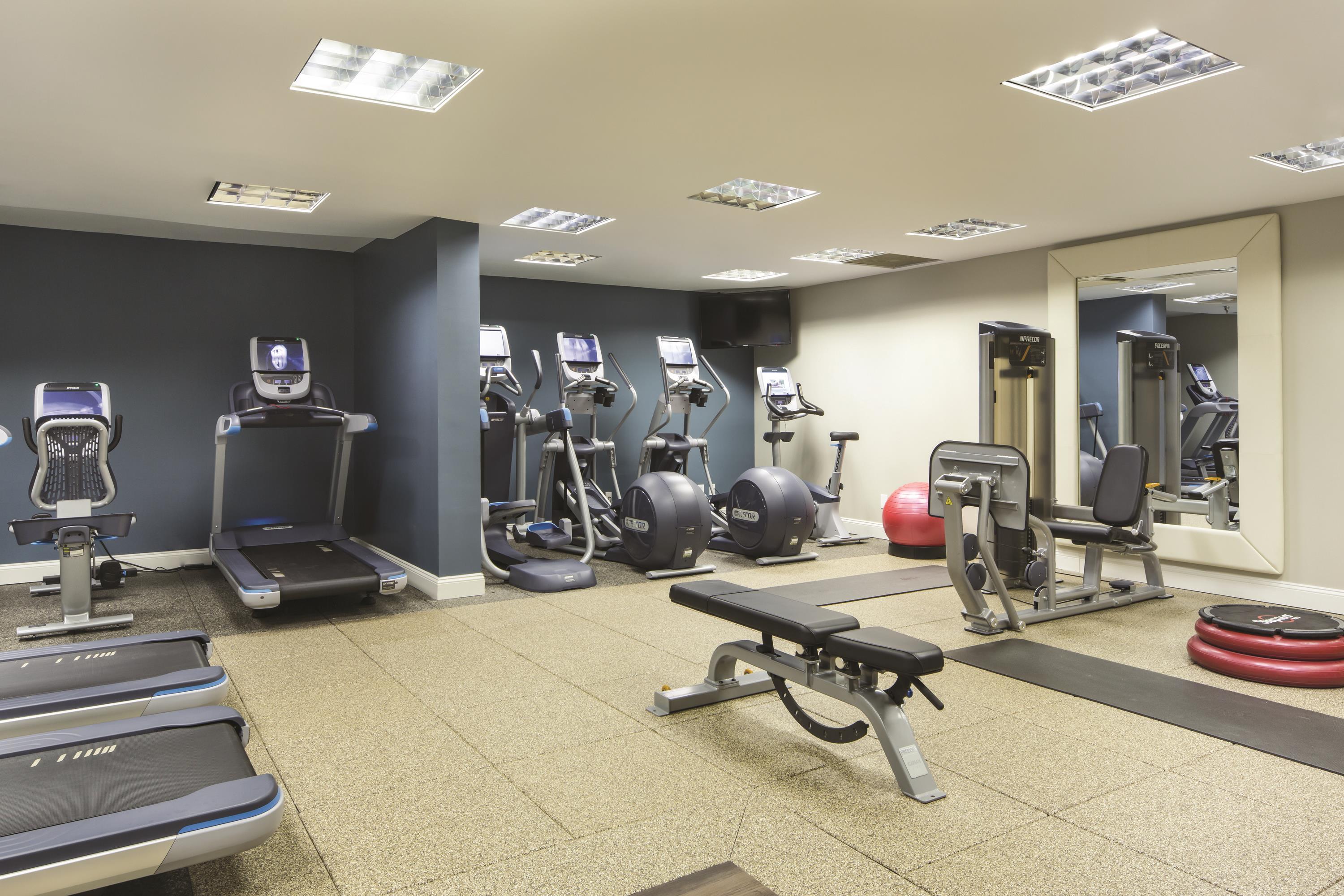 Health club fitness center gym | DoubleTree by Hilton Hotel Laurel