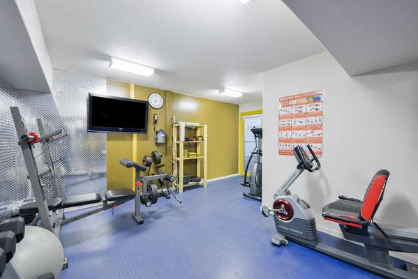 Fitness/ Exercise Room - Canadas Best Value Inn Valemount