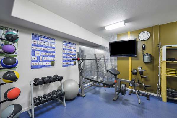 Fitness/ Exercise Room - Canadas Best Value Inn Valemount