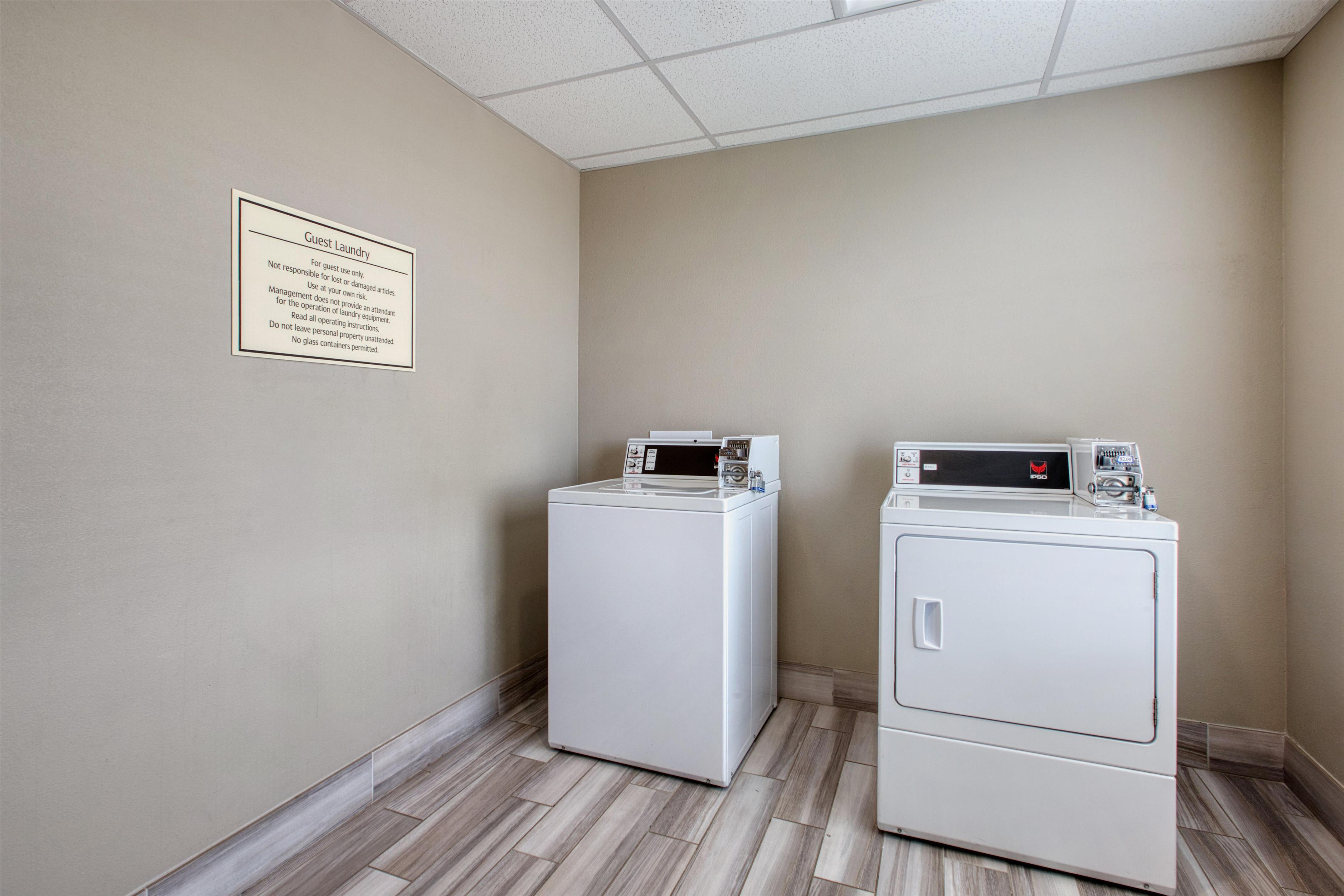 BW Laundry | Best Western Plus Tech Medical Center Inn