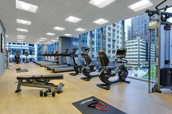 Fitness/ Exercise Room - Hyatt Place Hotel Downtown Chicago
