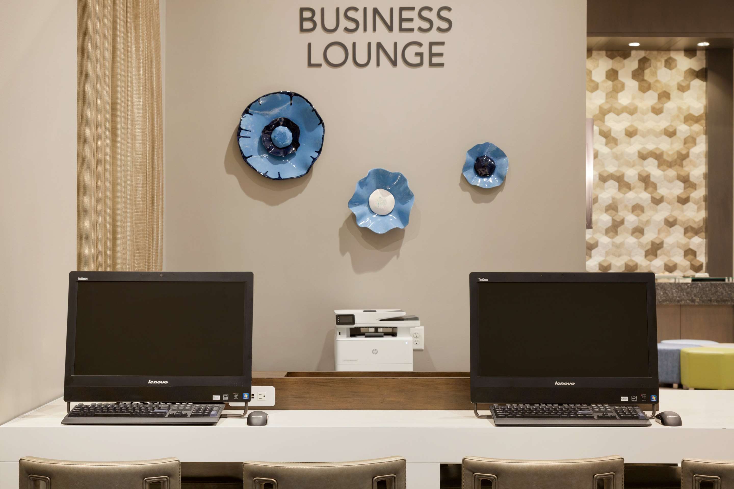 Business Center | Embassy Suites by Hilton The Woodlands at Hughes Landing