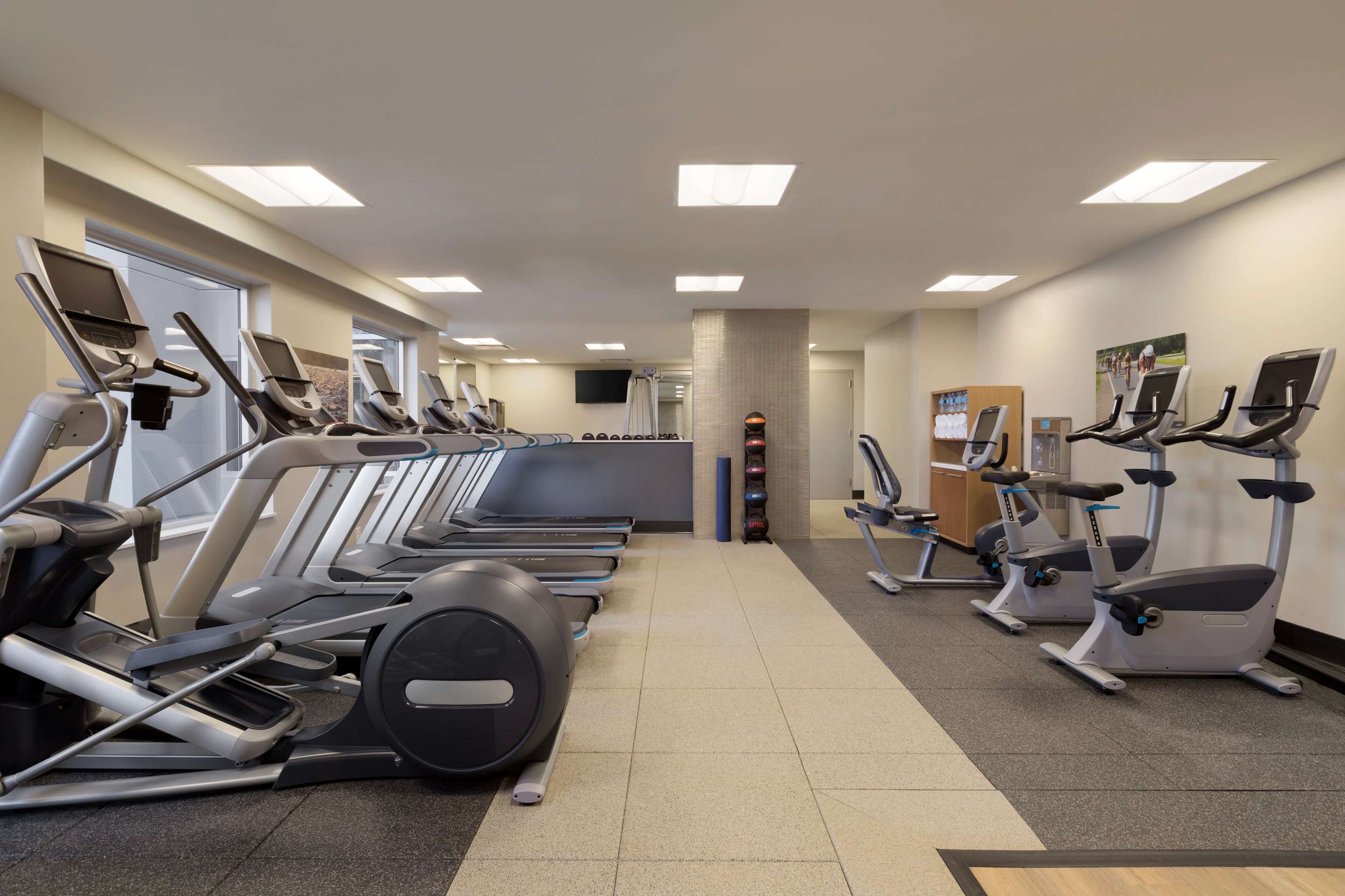Health club fitness center gym | Embassy Suites by Hilton The Woodlands at Hughes Landing