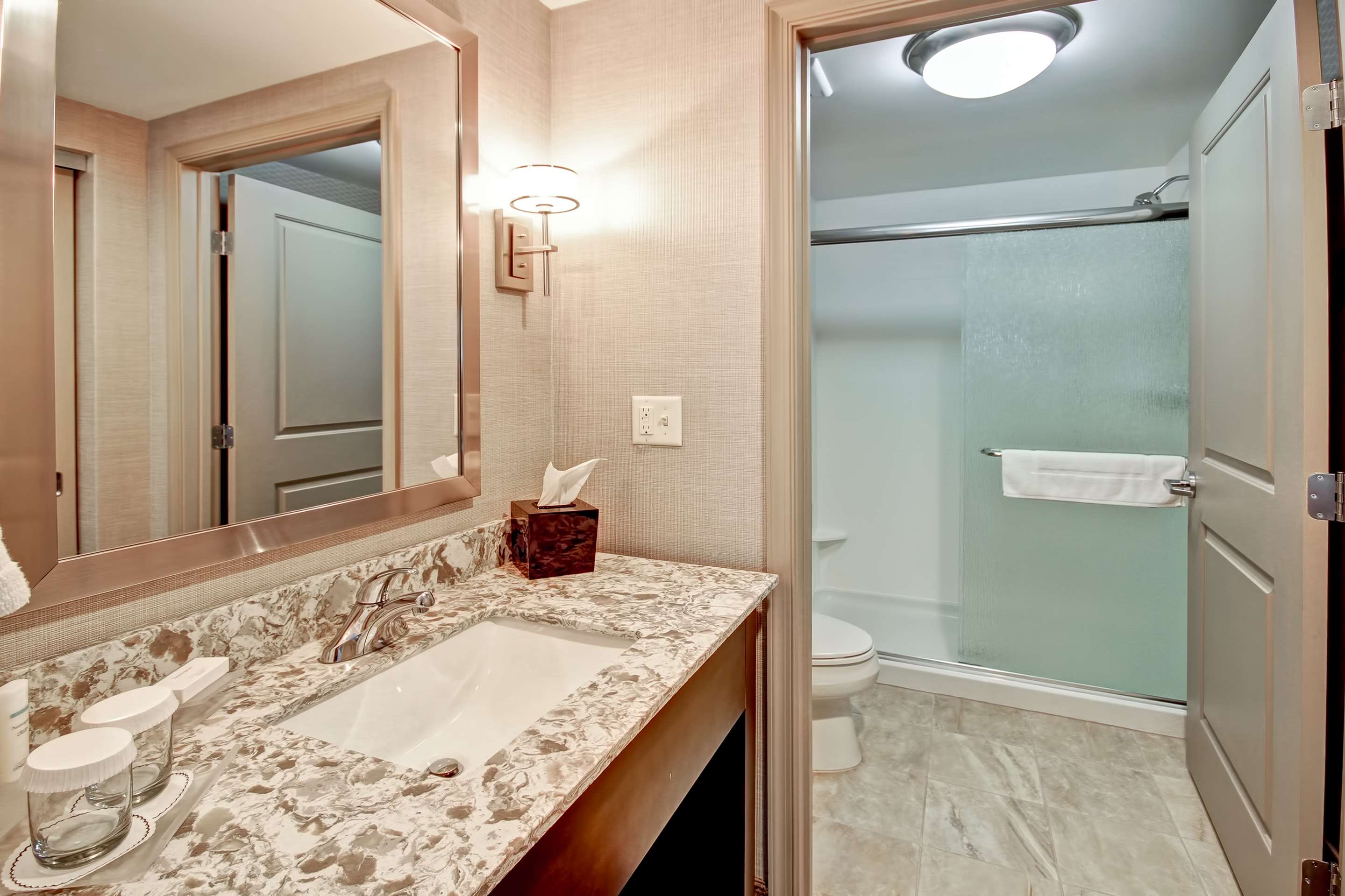 Guest room bath