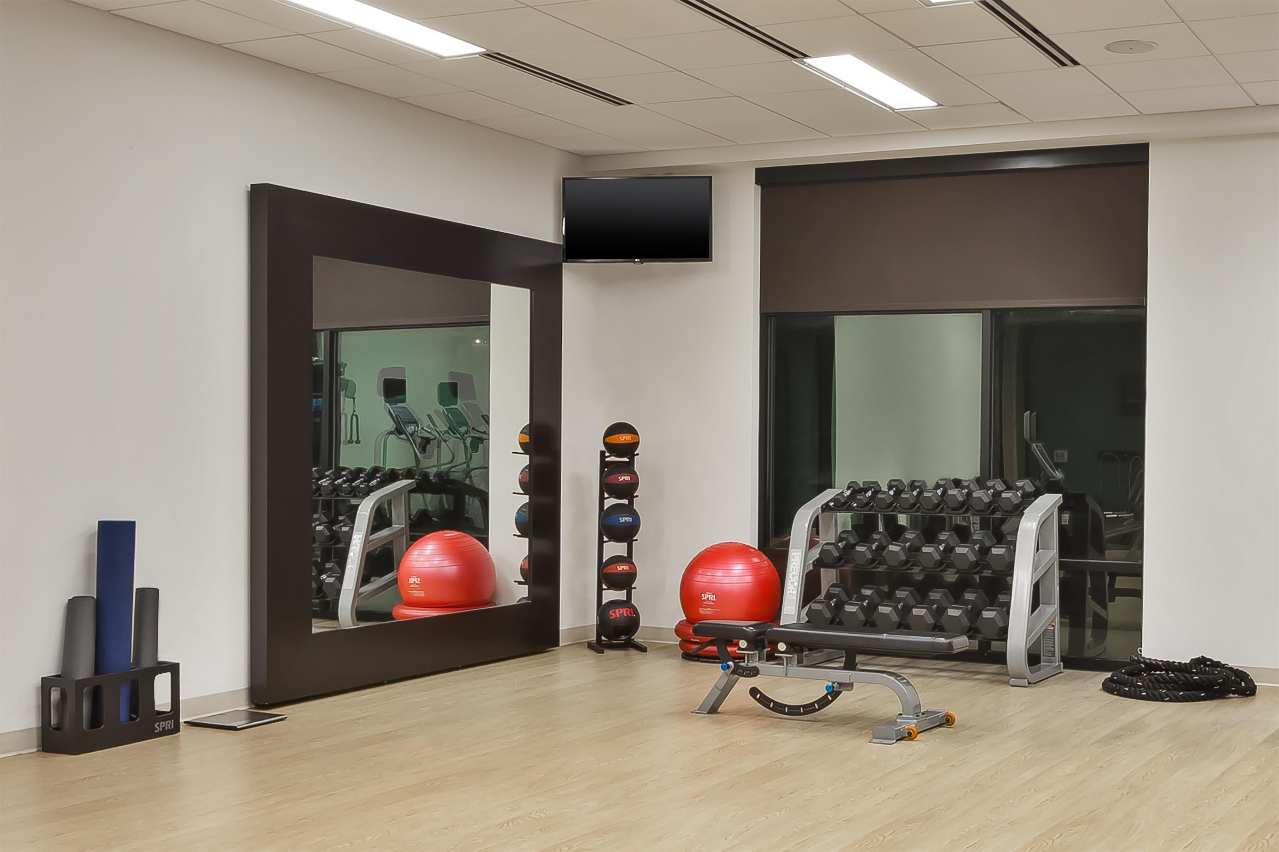 Health club fitness center gym | Homewood Suites by Hilton Pittsburgh Downtown