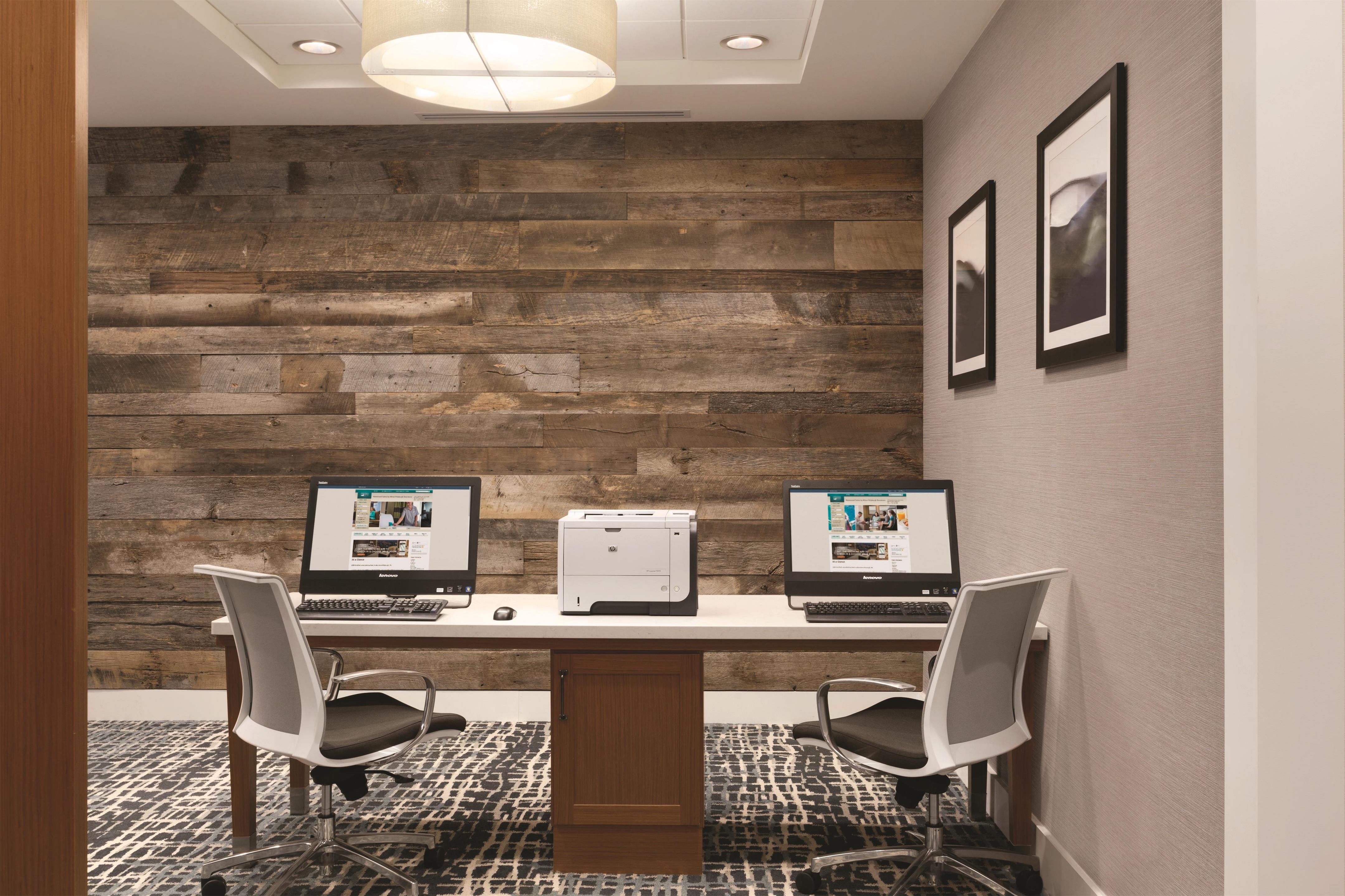 Business Center | Homewood Suites by Hilton Pittsburgh Downtown