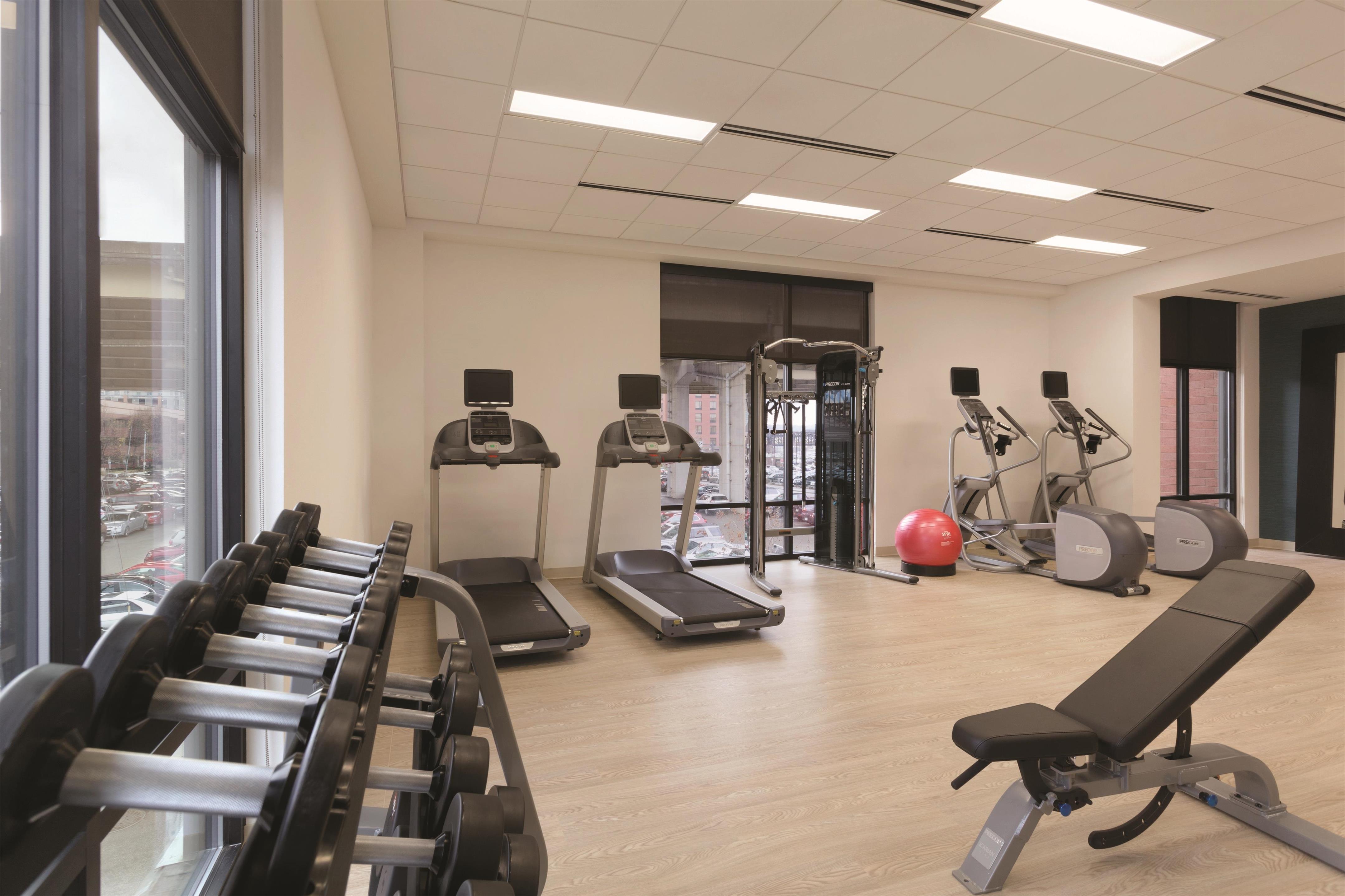 Health club fitness center gym | Homewood Suites by Hilton Pittsburgh Downtown