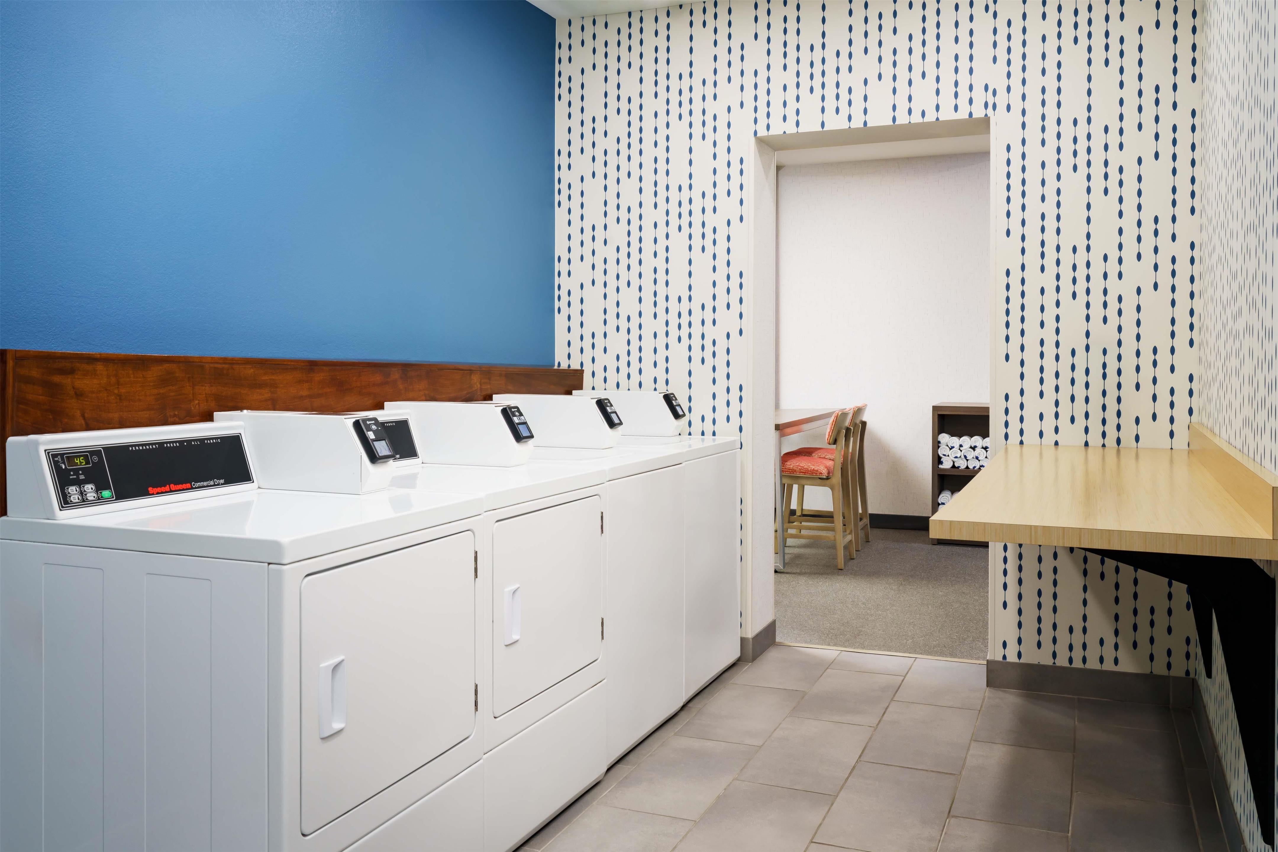 Laundry | Home2 Suites by Hilton Champaign/Urbana