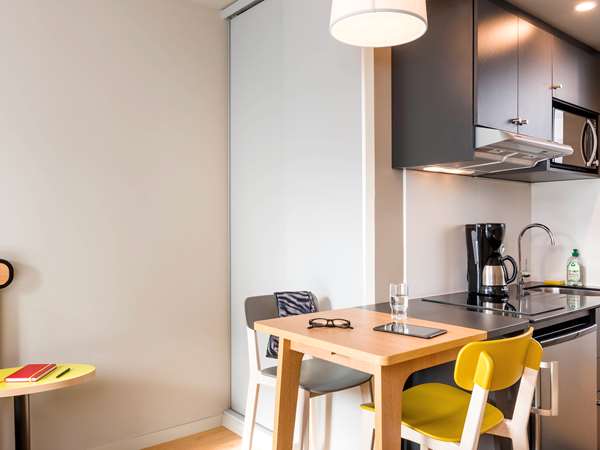Studio for 2 people with twin beds
