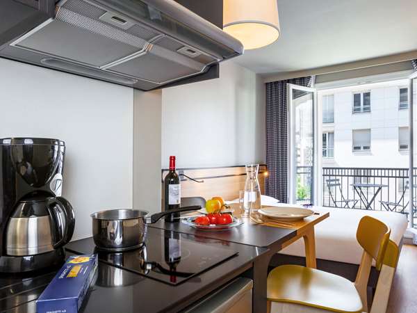 Studio with balcony for 2 people