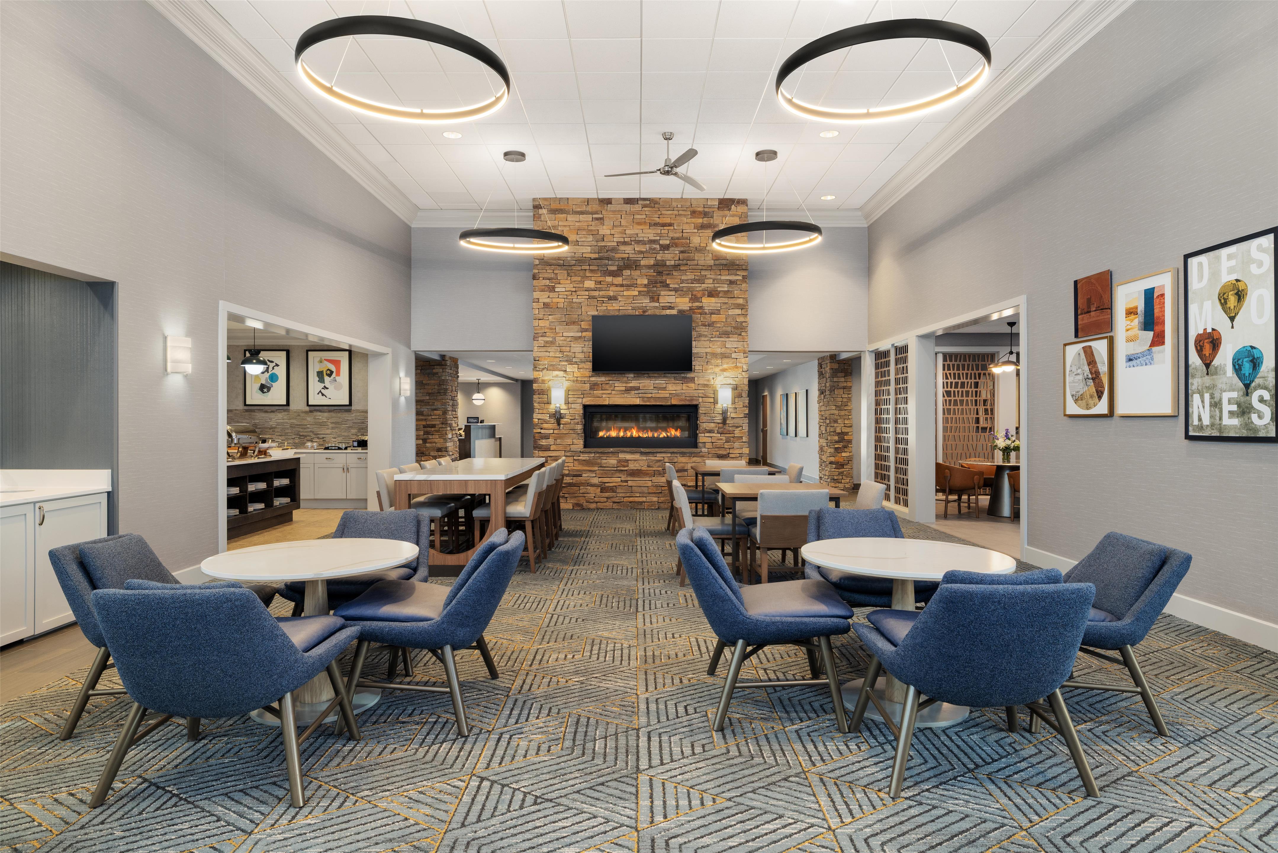 Breakfast Area | Homewood Suites by Hilton West Des Moines/SW Mall Area
