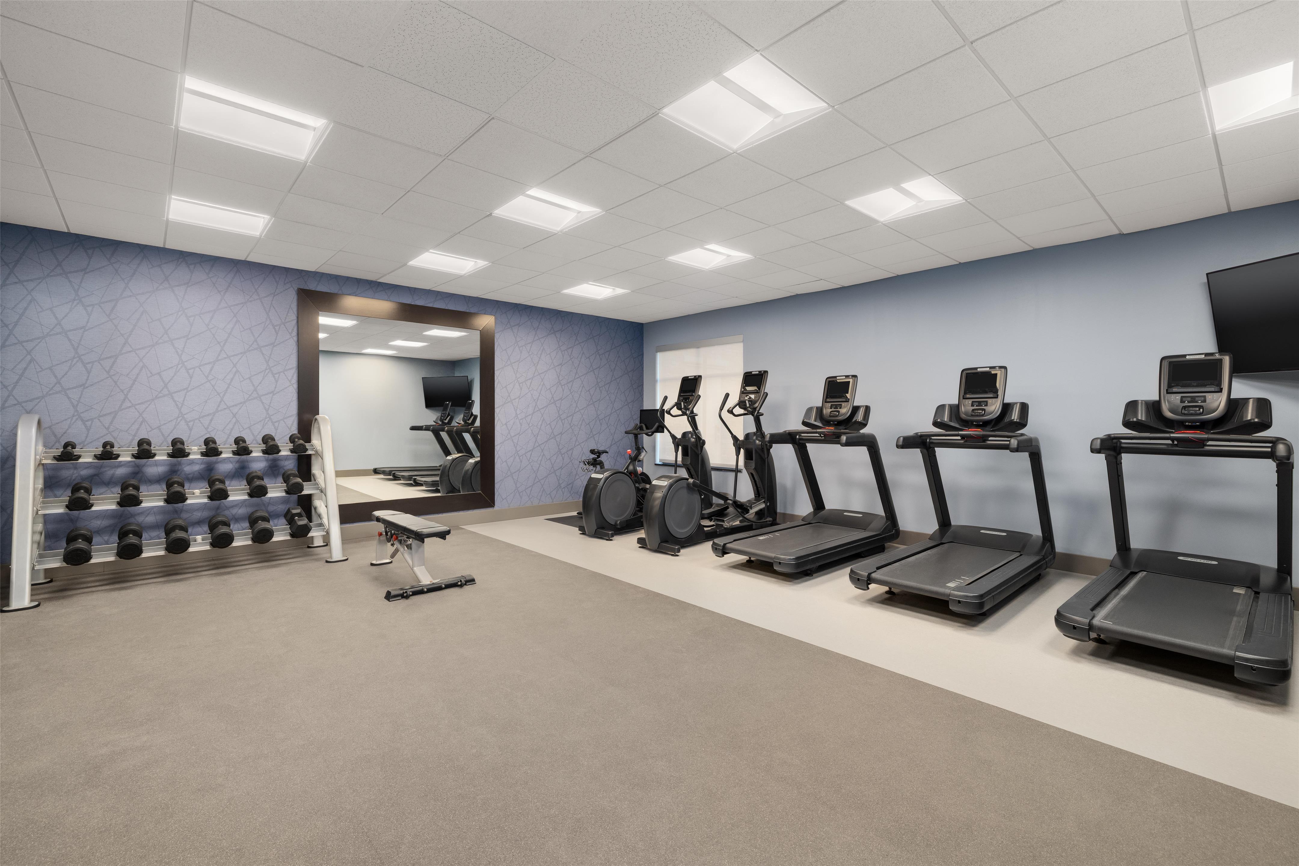 Health club fitness center gym | Homewood Suites by Hilton West Des Moines/SW Mall Area
