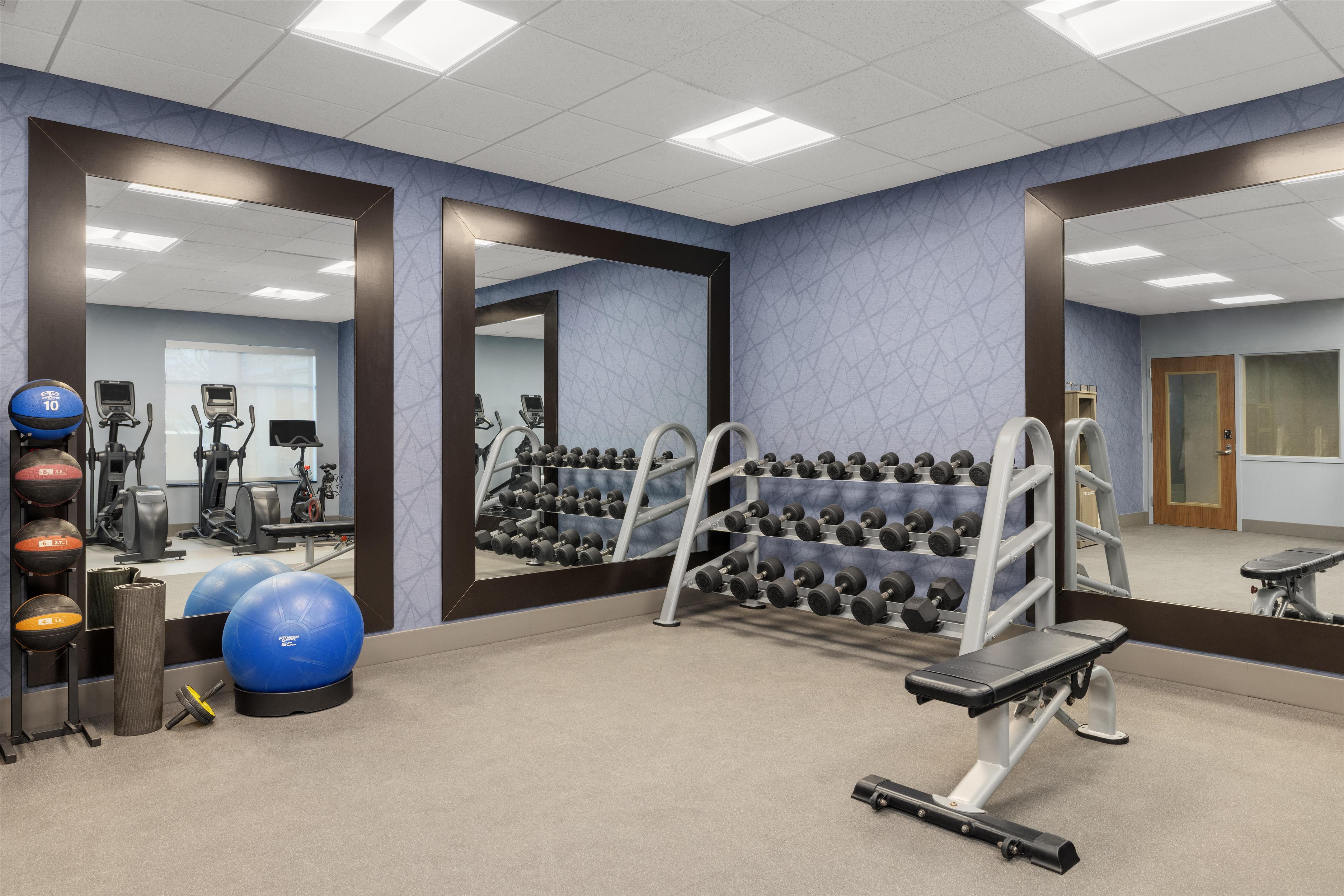 Health club fitness center gym | Homewood Suites by Hilton West Des Moines/SW Mall Area