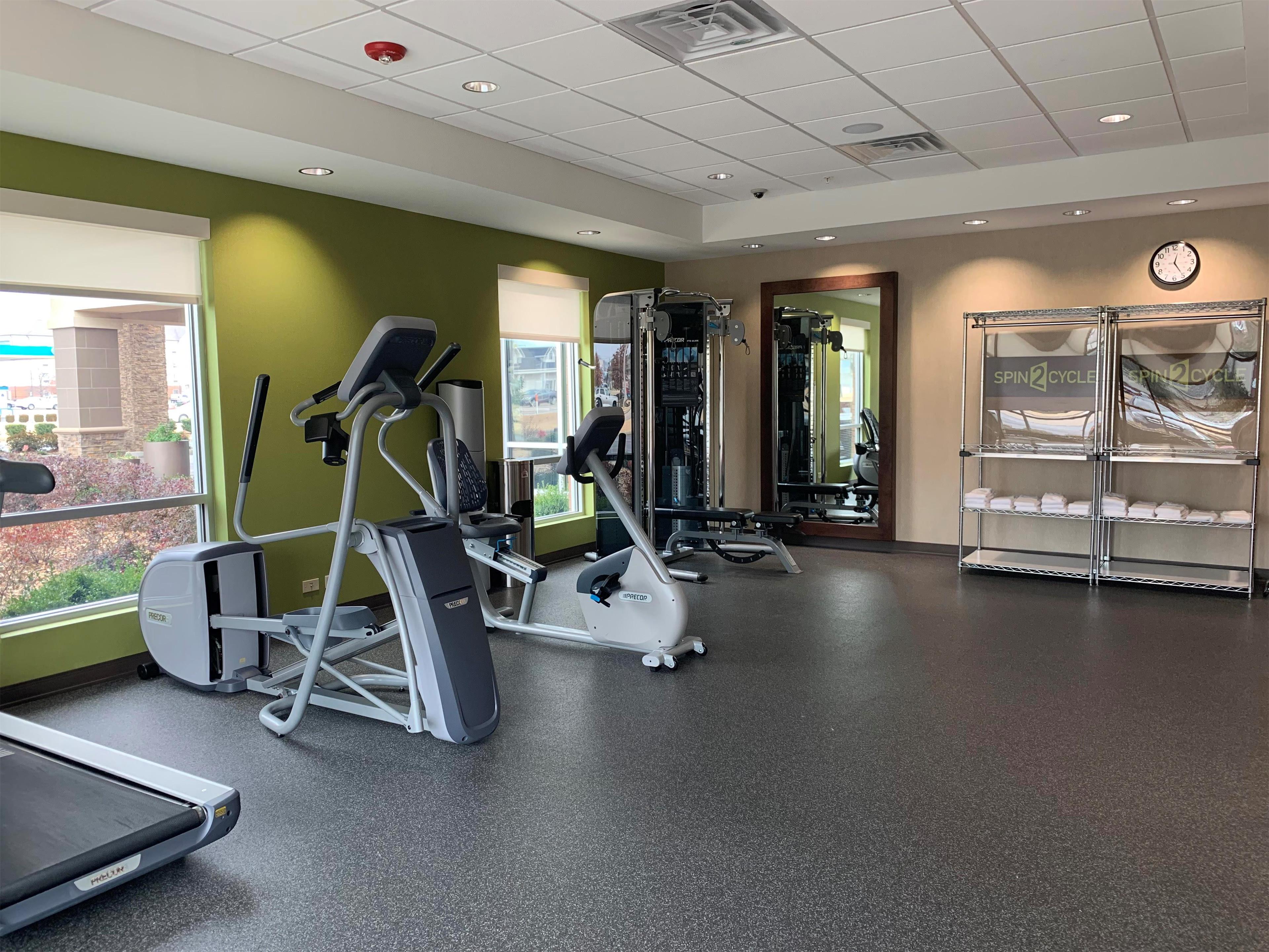 Health club fitness center gym | Home2 Suites by Hilton Fort Smith AR