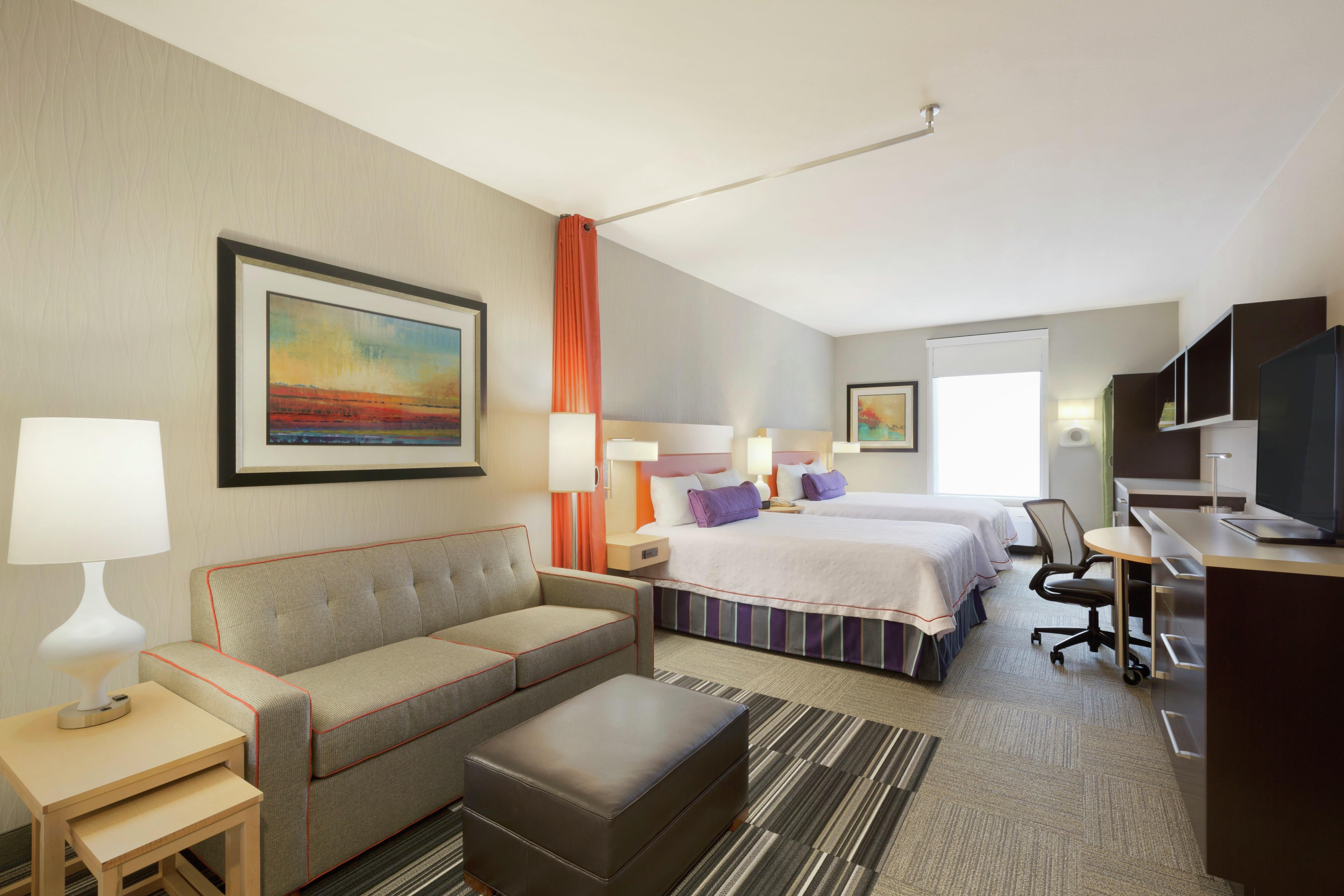 Home2 Suites by Hilton Fort Smith AR Room Type - 1QN HEARING ACC STUDIO NS