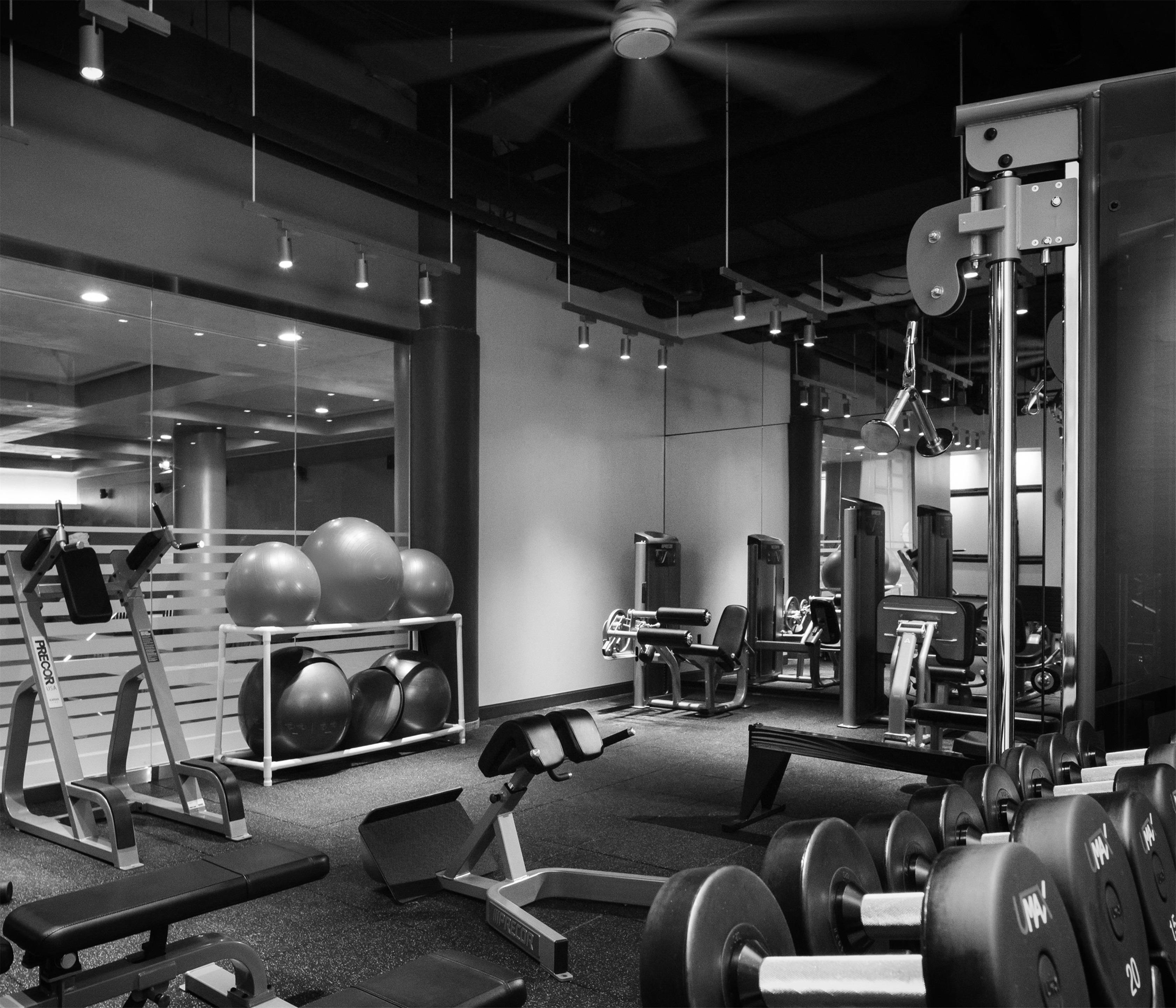 Health club fitness center gym