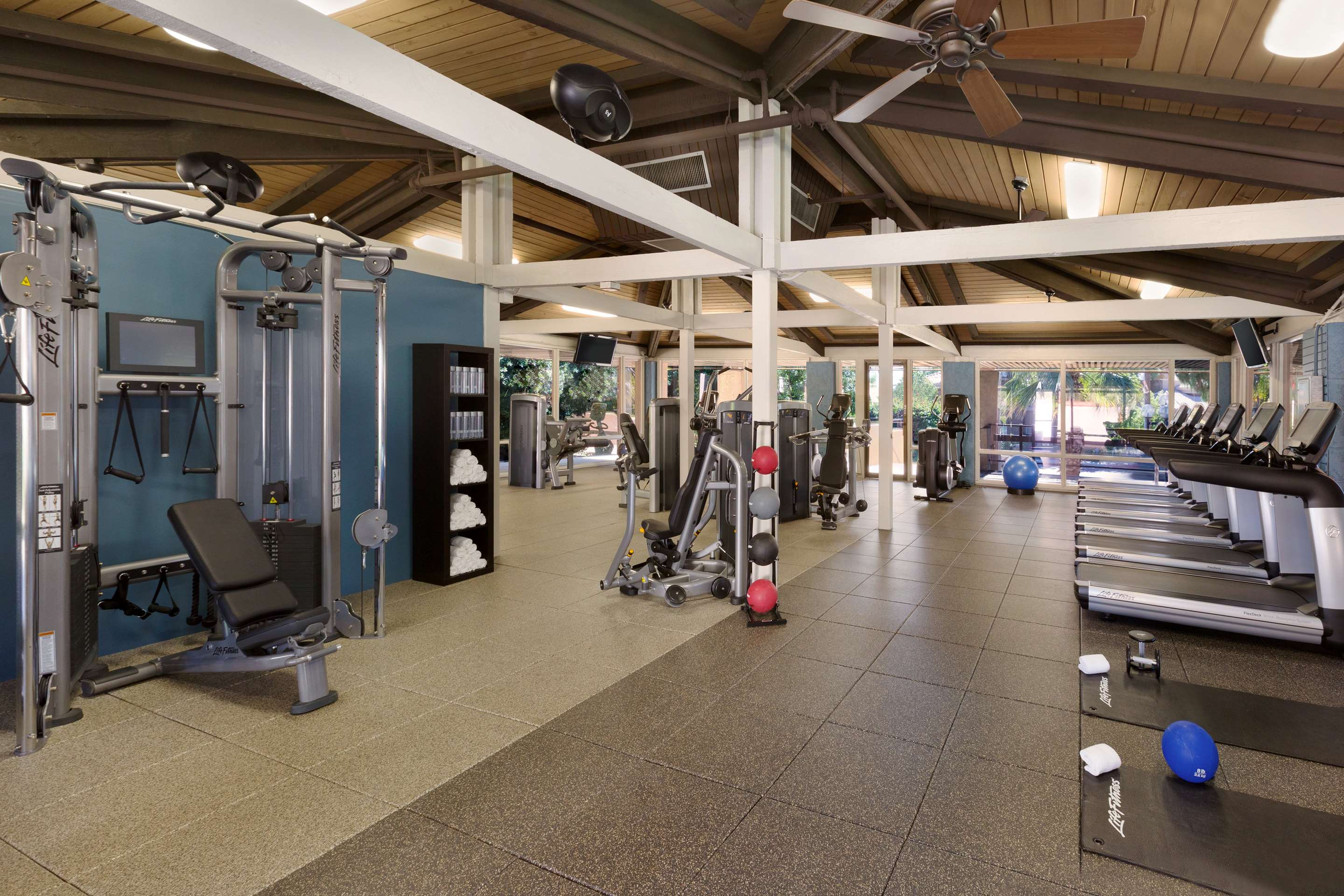 Health club fitness center gym