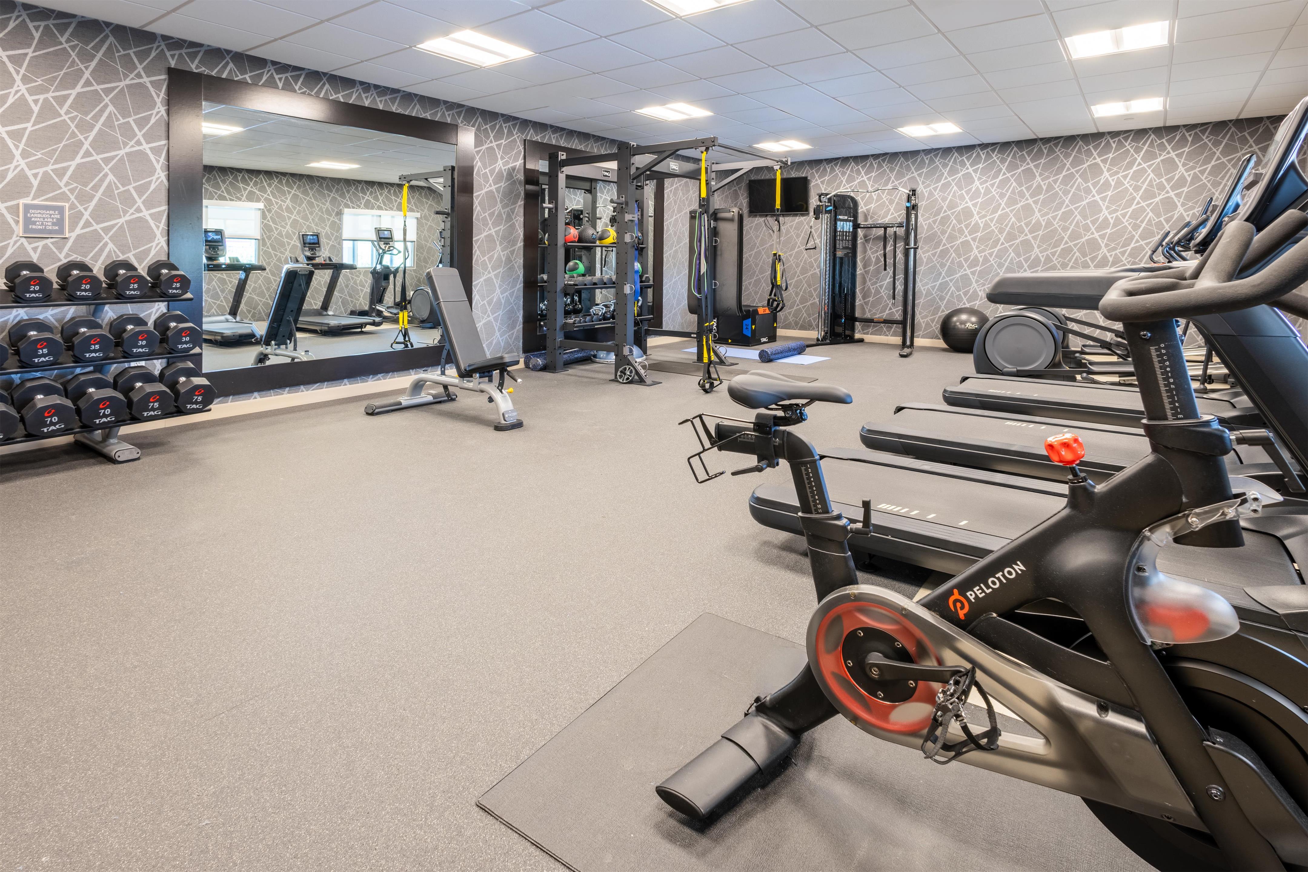 Health club fitness center gym | Homewood Suites by Hilton Syracuse - Carrier Circle