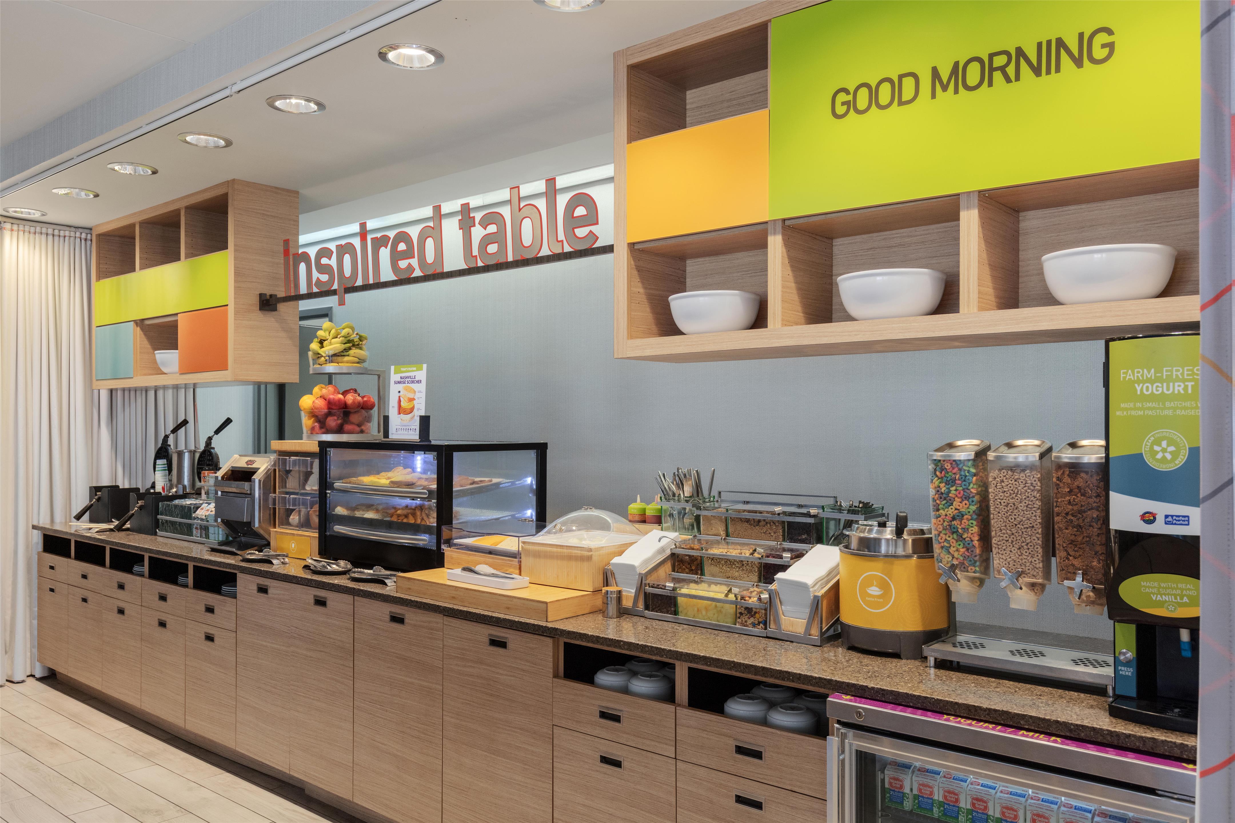 Breakfast Area | Home2 Suites by Hilton Salt Lake City East