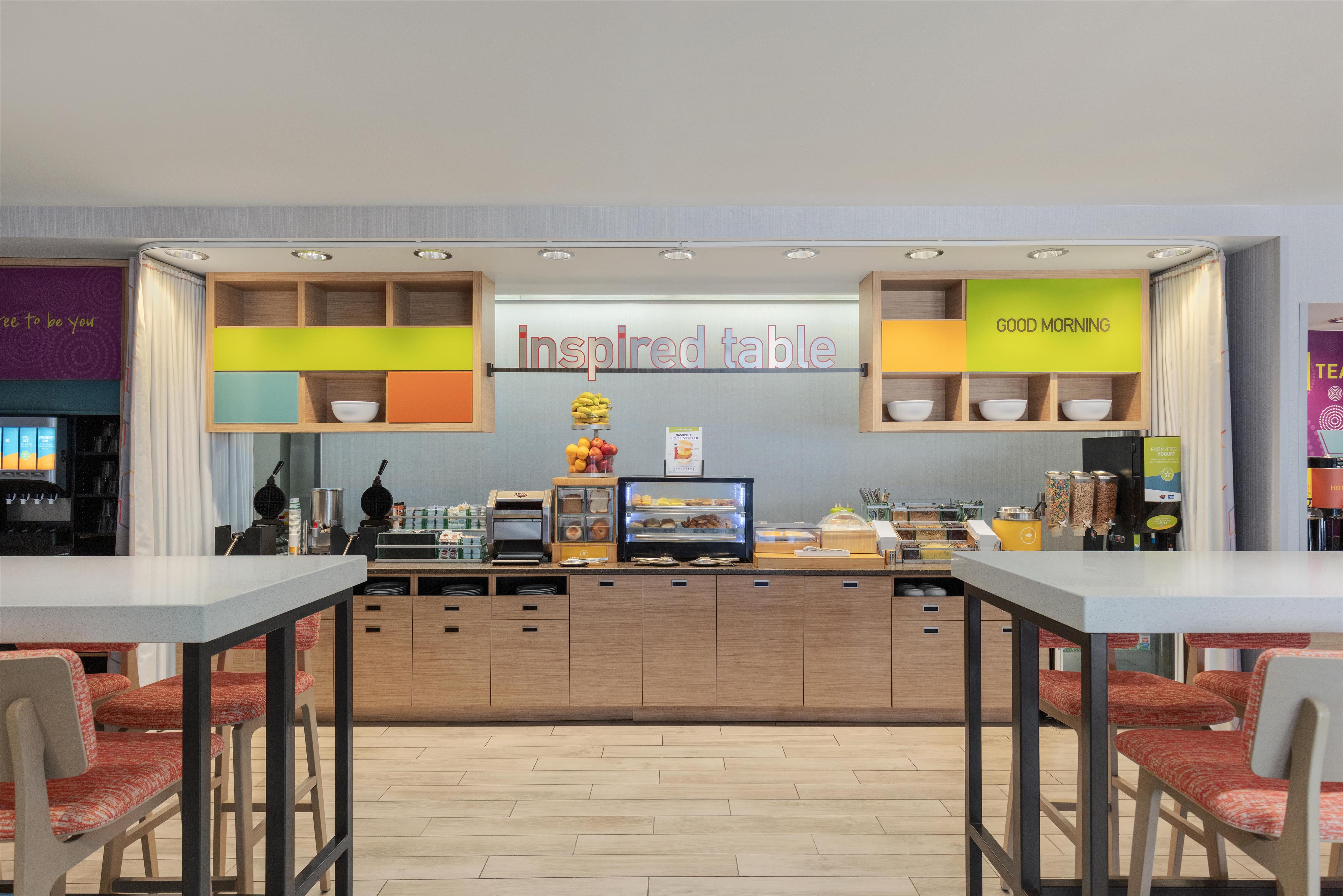 Breakfast Area | Home2 Suites by Hilton Salt Lake City East