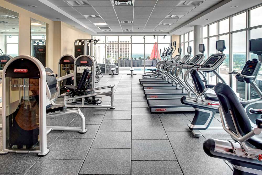 Health club fitness center gym