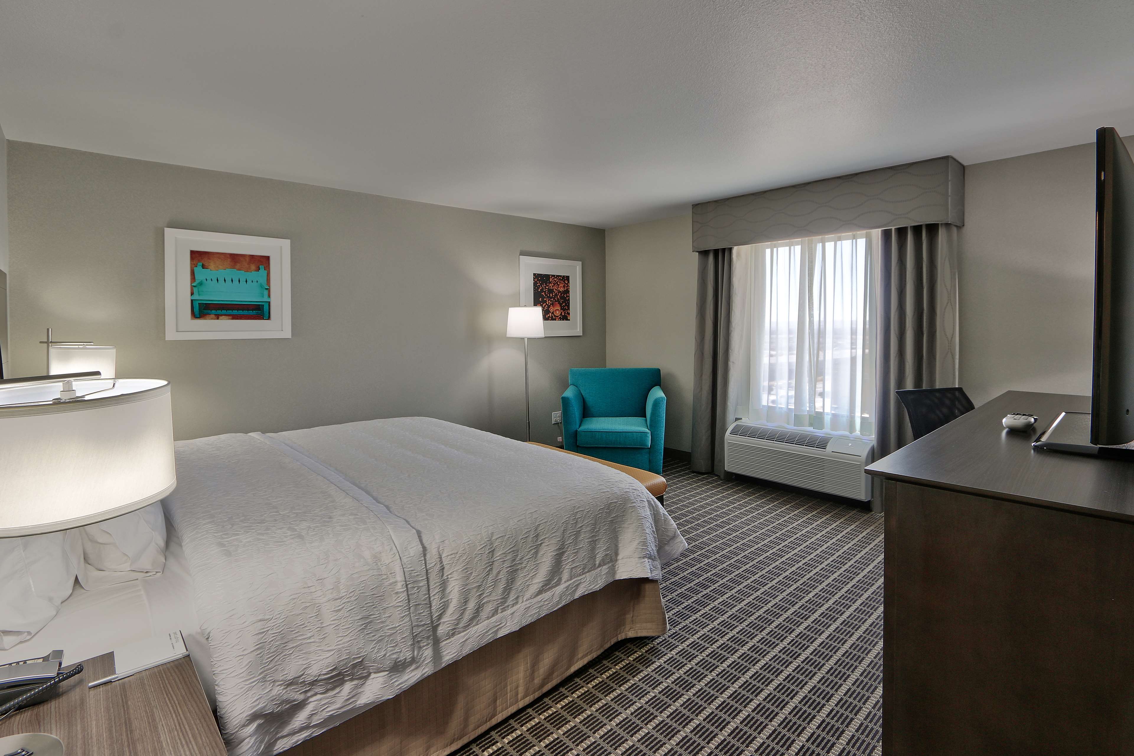 Hampton Inn & Suites by Hilton Albuquerque Airport Room Type - 1KNG MOB HEAR ACC W TUB NS