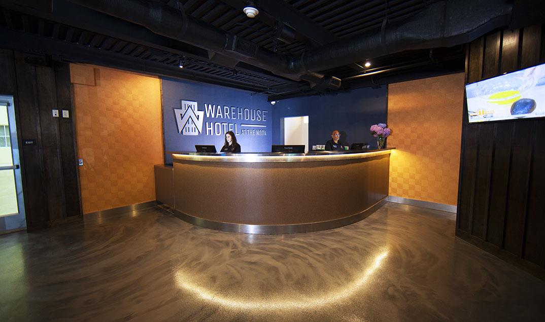 Warehouse Hotel Lobby | Warehouse Hotel