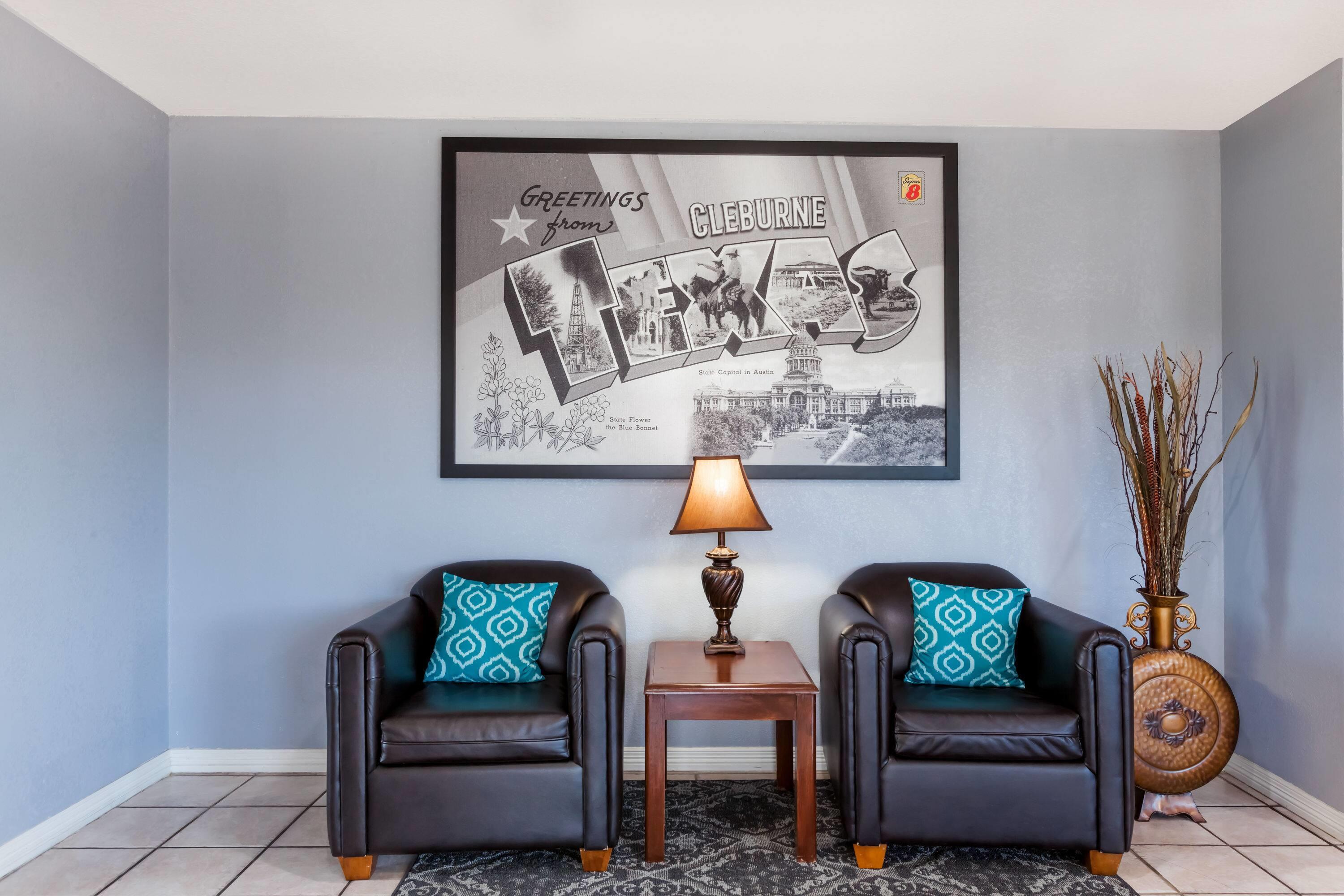 Lobby | Super 8 by Wyndham Cleburne