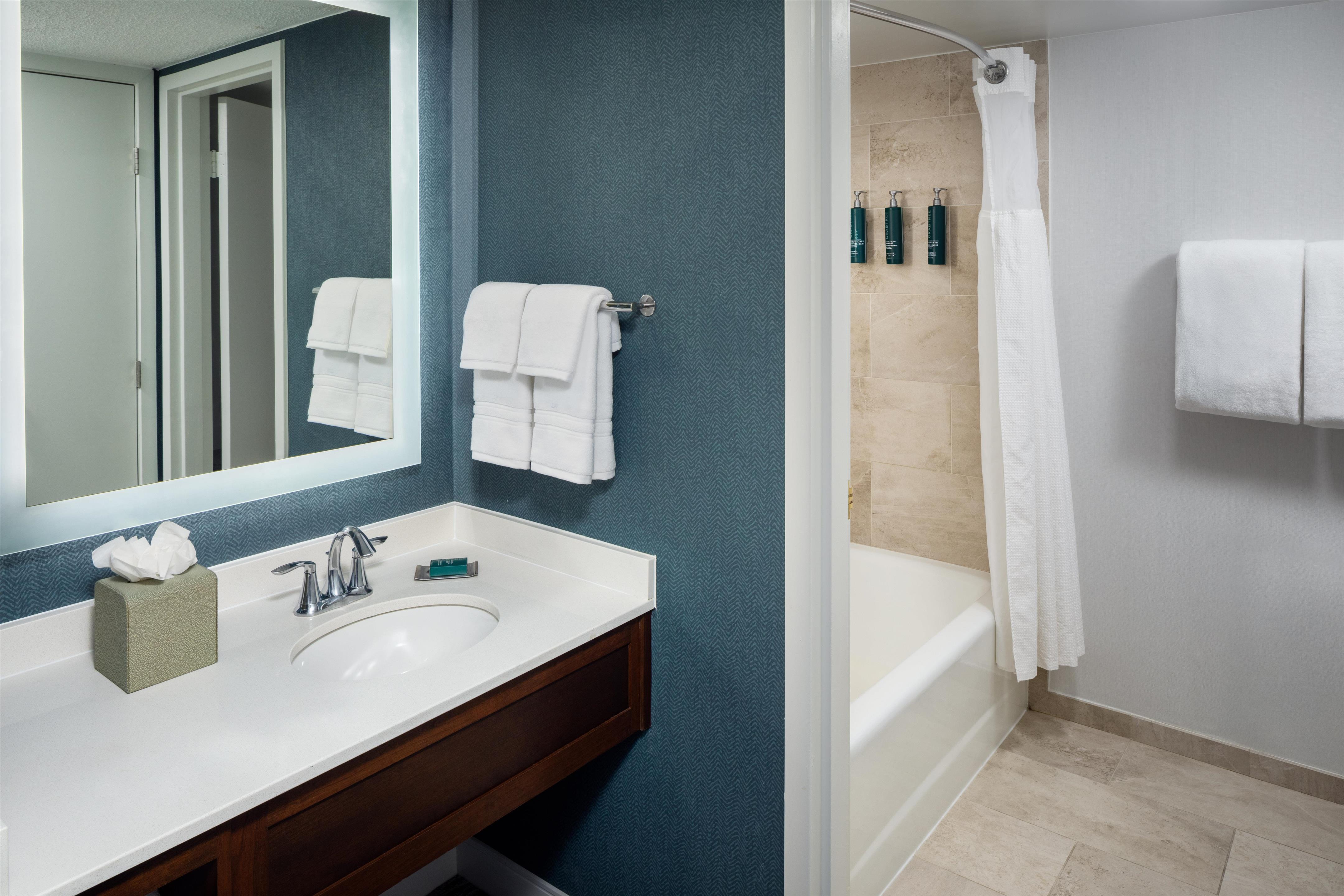 Guest room bath