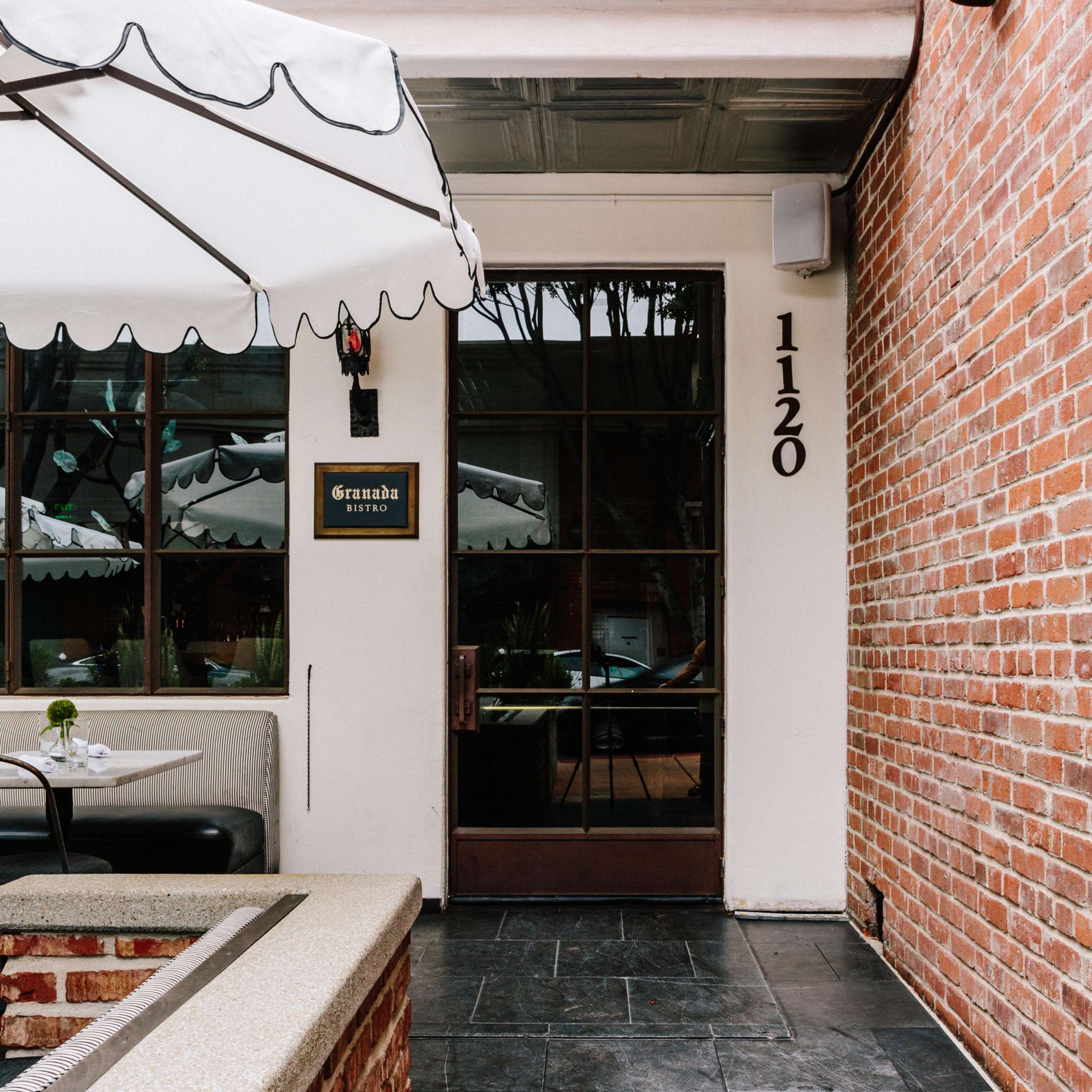 Bistro Patio Entrance | Granada Hotel & Bistro