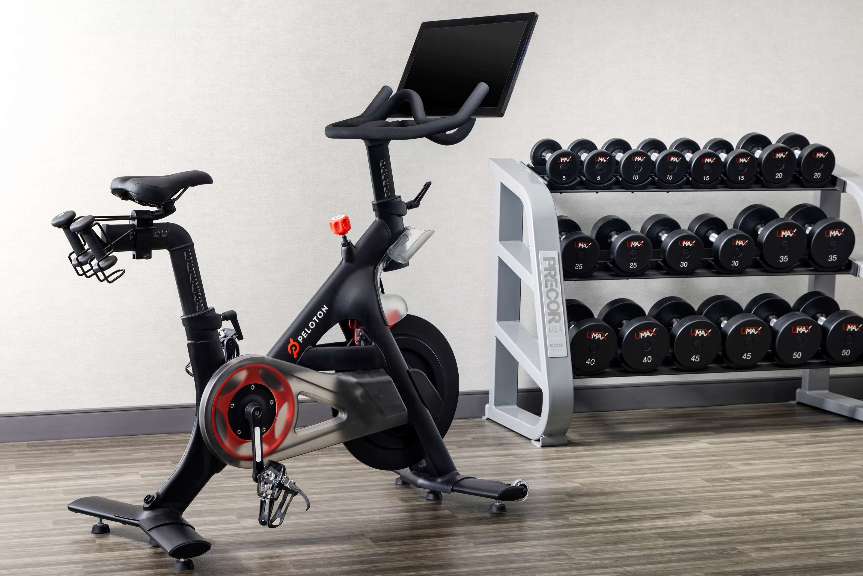 Health club fitness center gym | Hampton Inn & Suites Napa