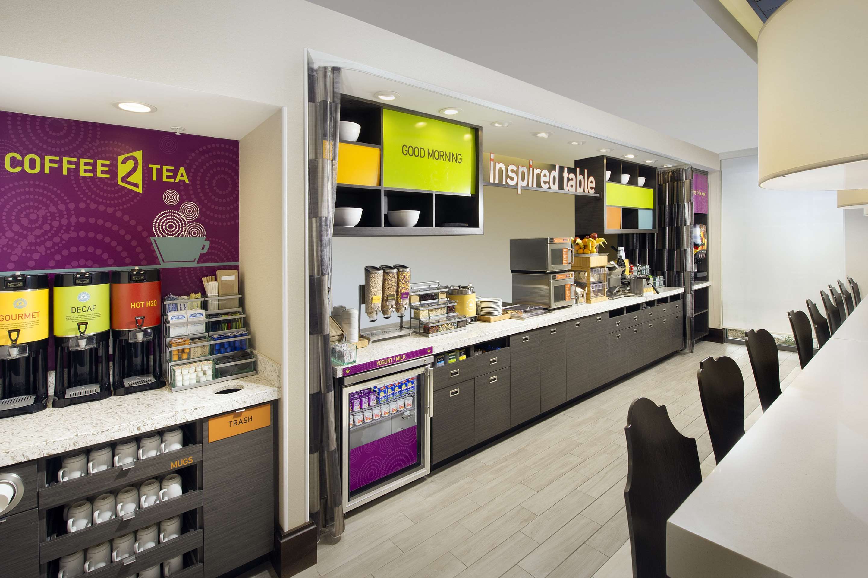 Breakfast Area | Home2 Suites by Hilton Hattiesburg