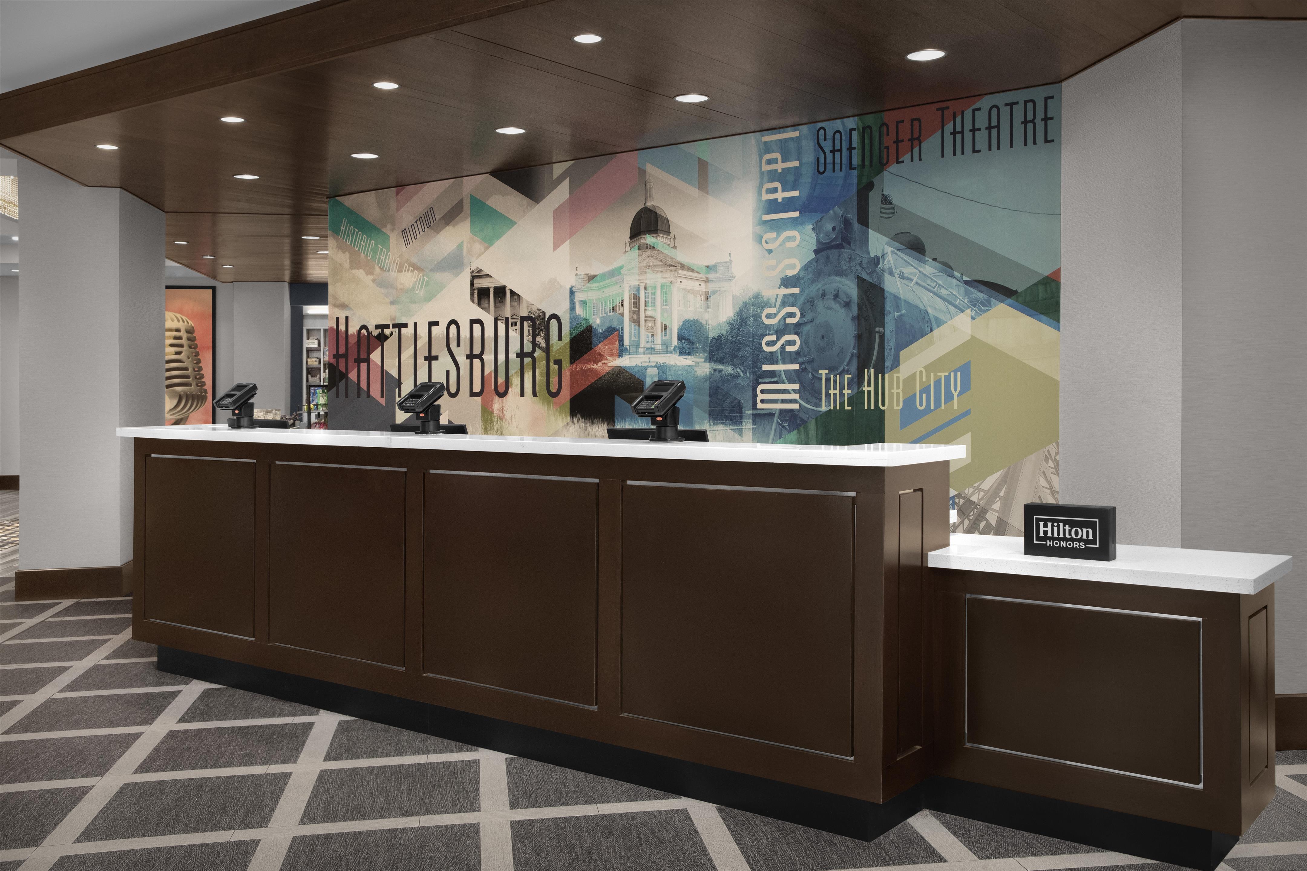 Reception | Home2 Suites by Hilton Hattiesburg