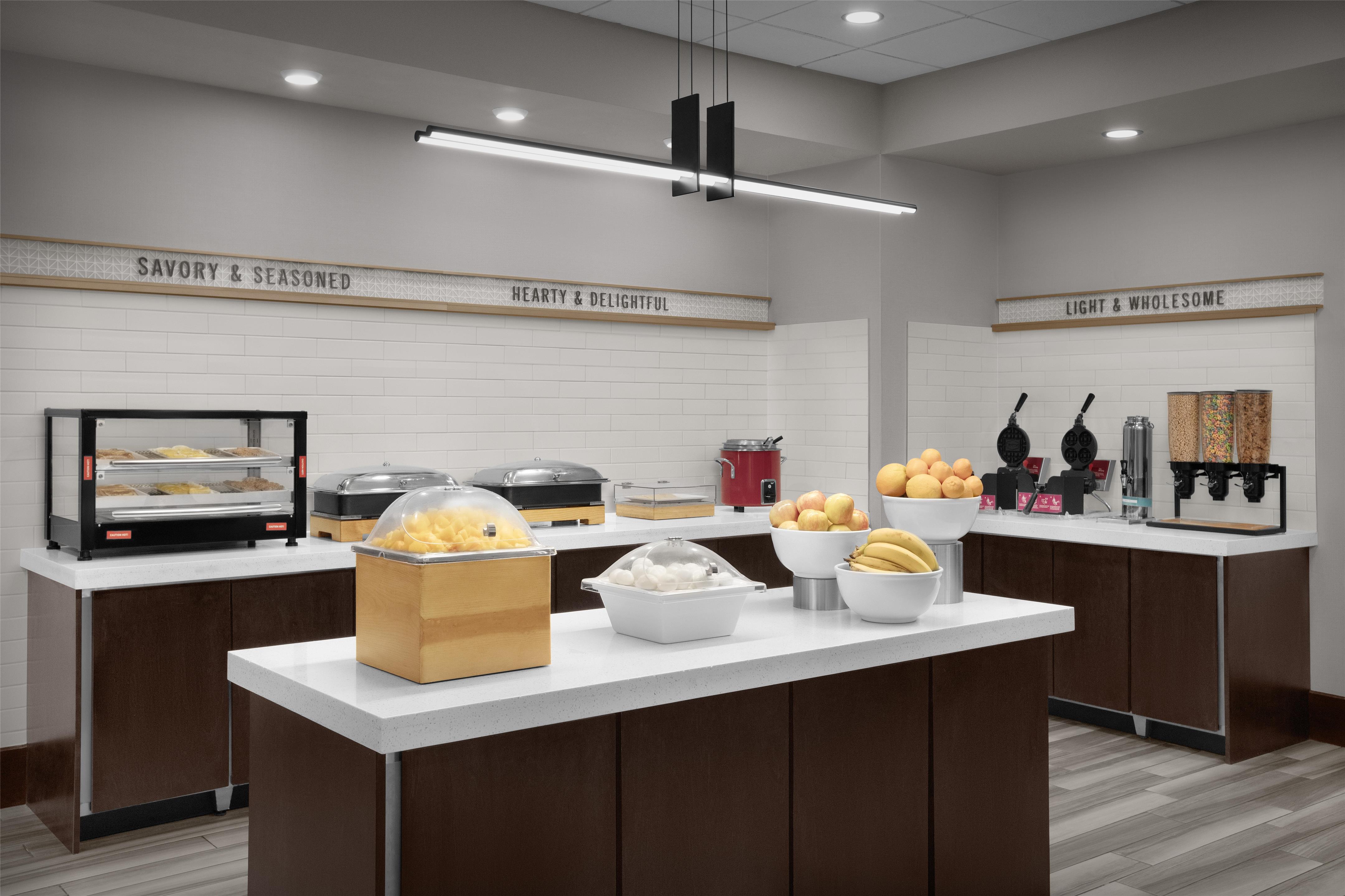 Breakfast Area | Home2 Suites by Hilton Hattiesburg