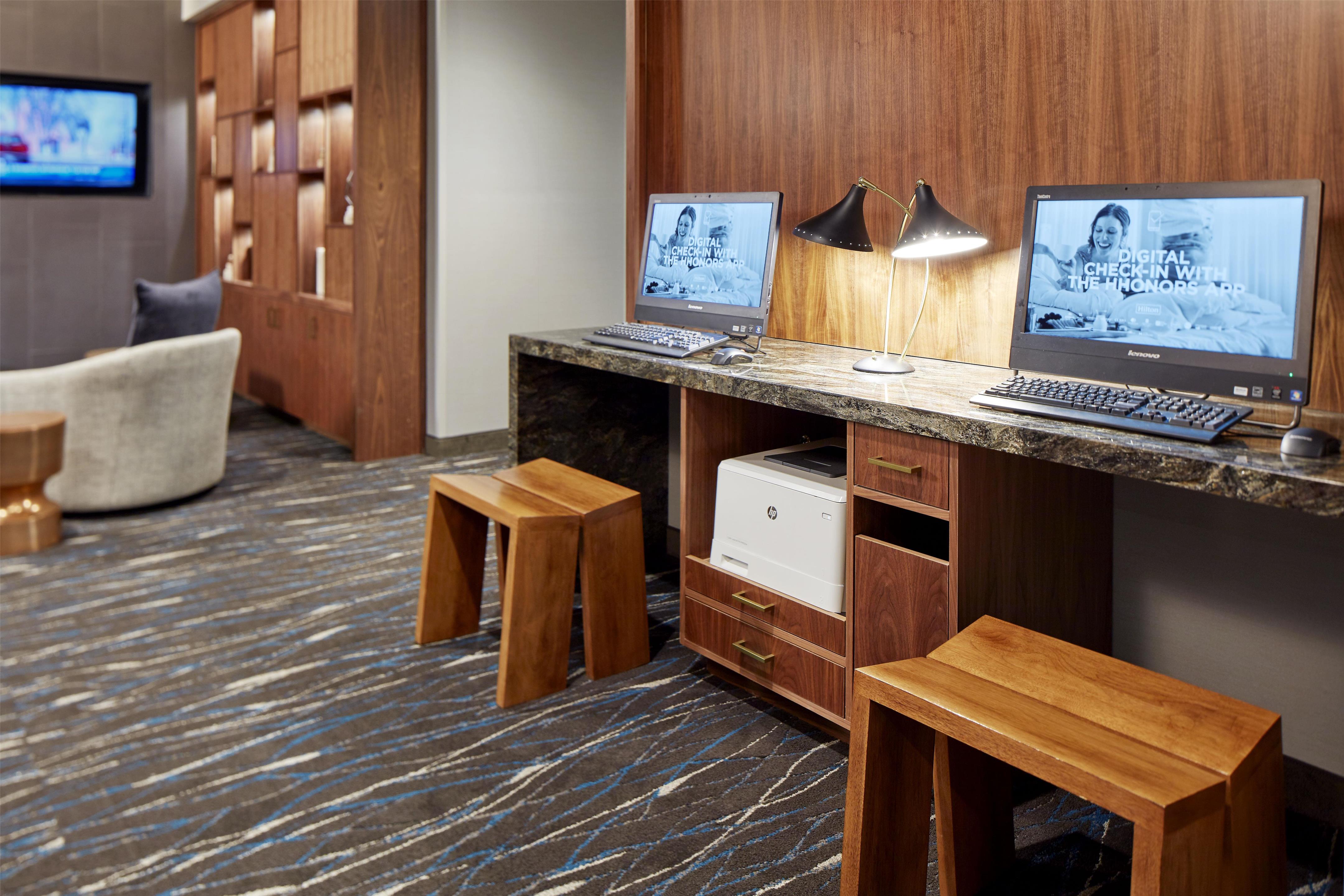 Business Center | Homewood Suites by Hilton San Diego Downtown/Bayside