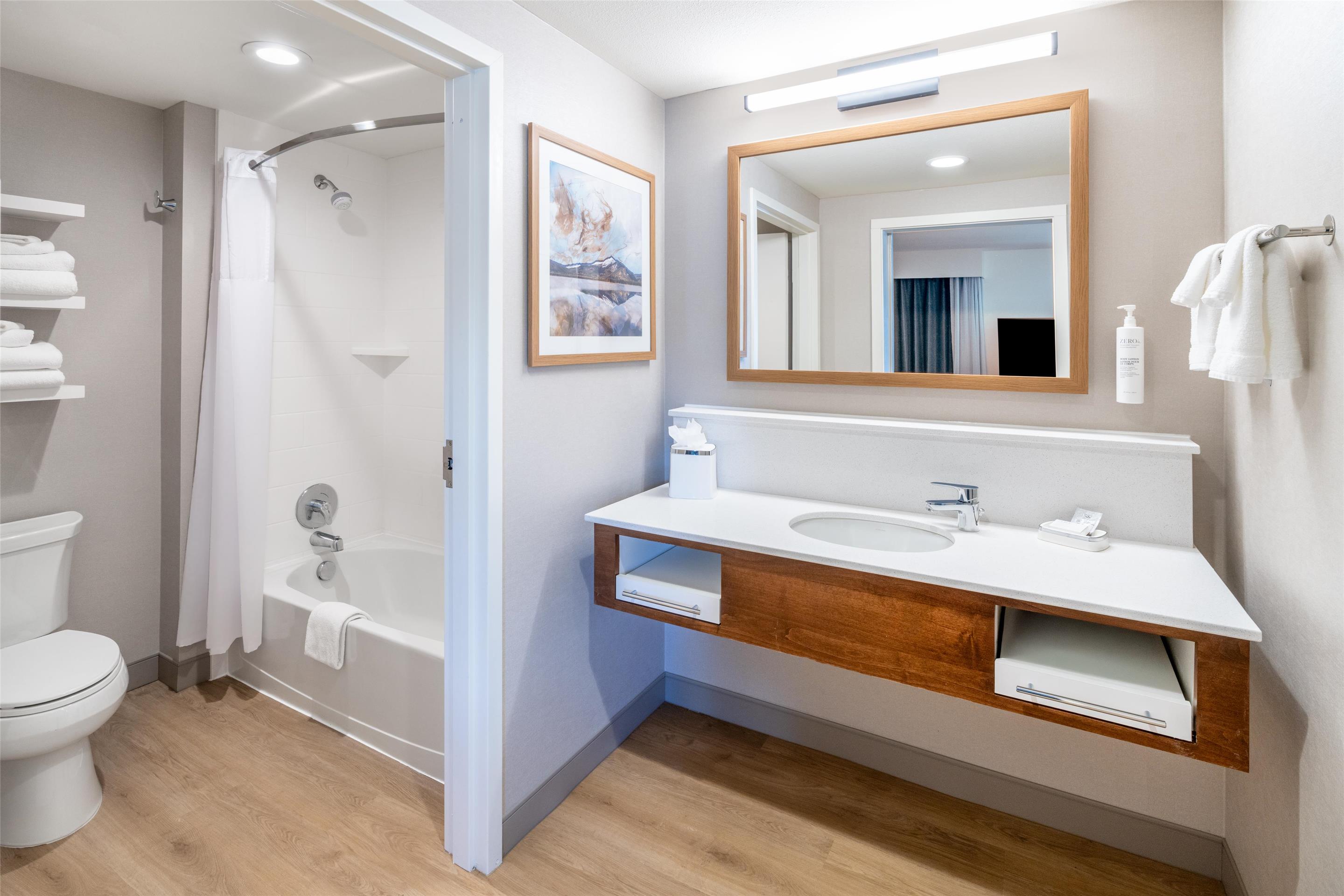 Guest room bath