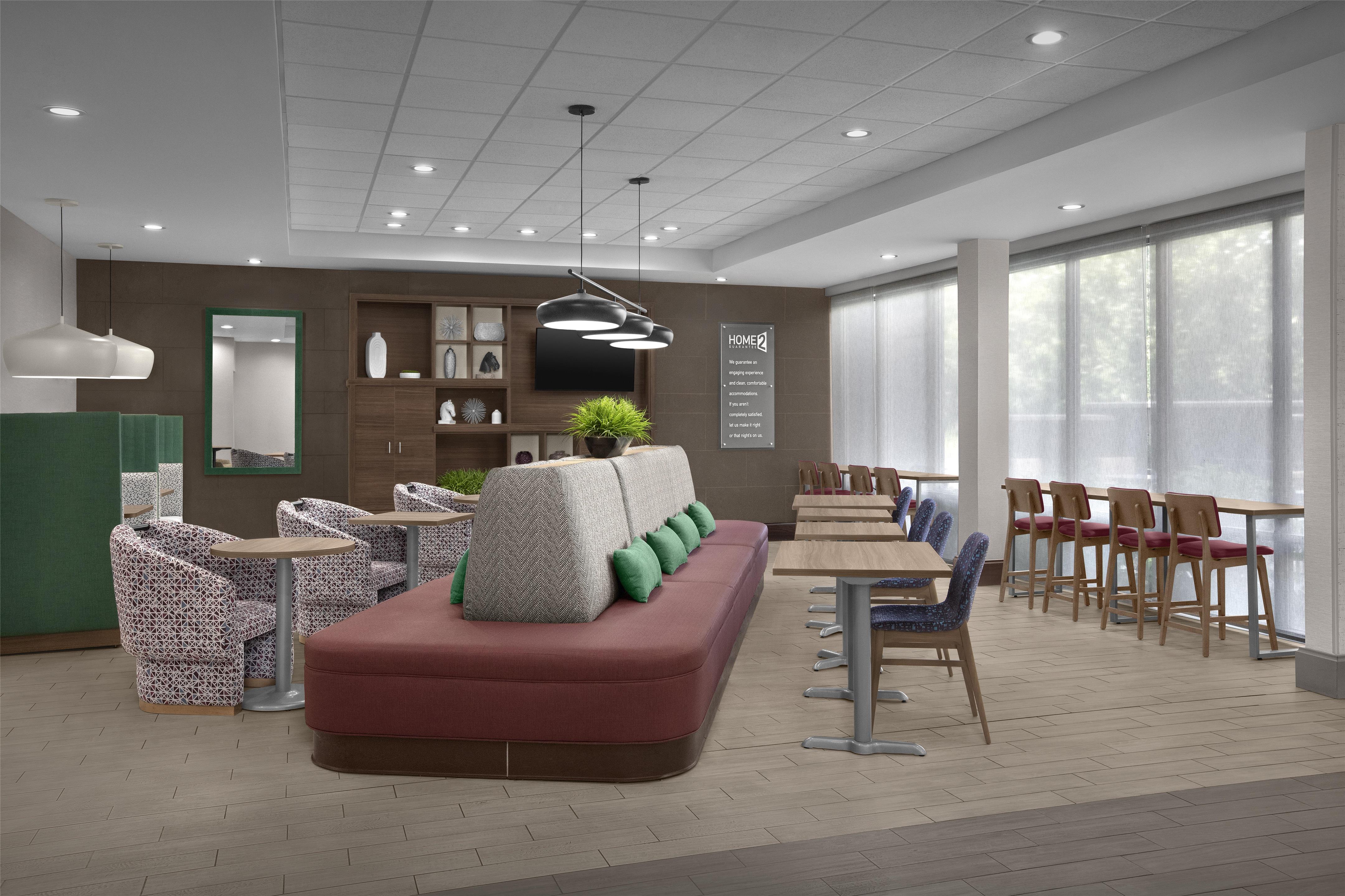 Lobby | Hampton Inn Louisville East/Hurstbourne